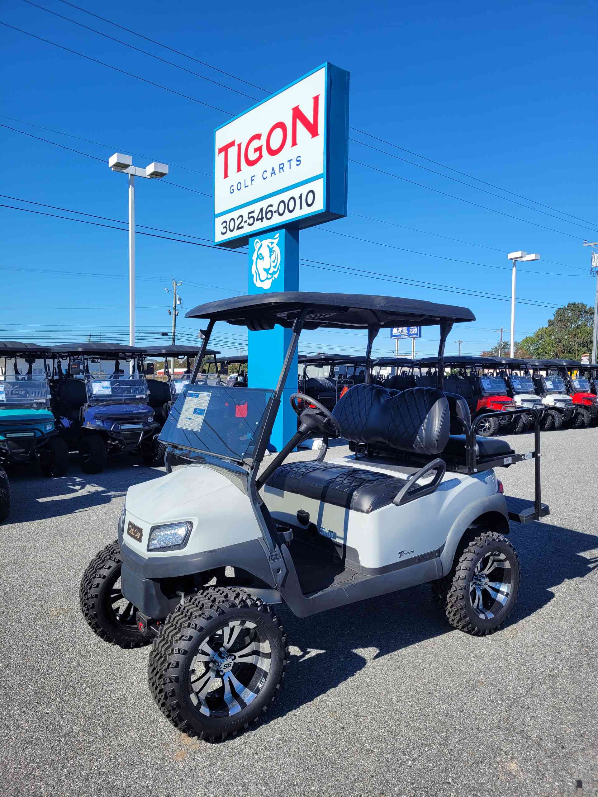 2020 Club Car Tempo in Gray Golf Cart
