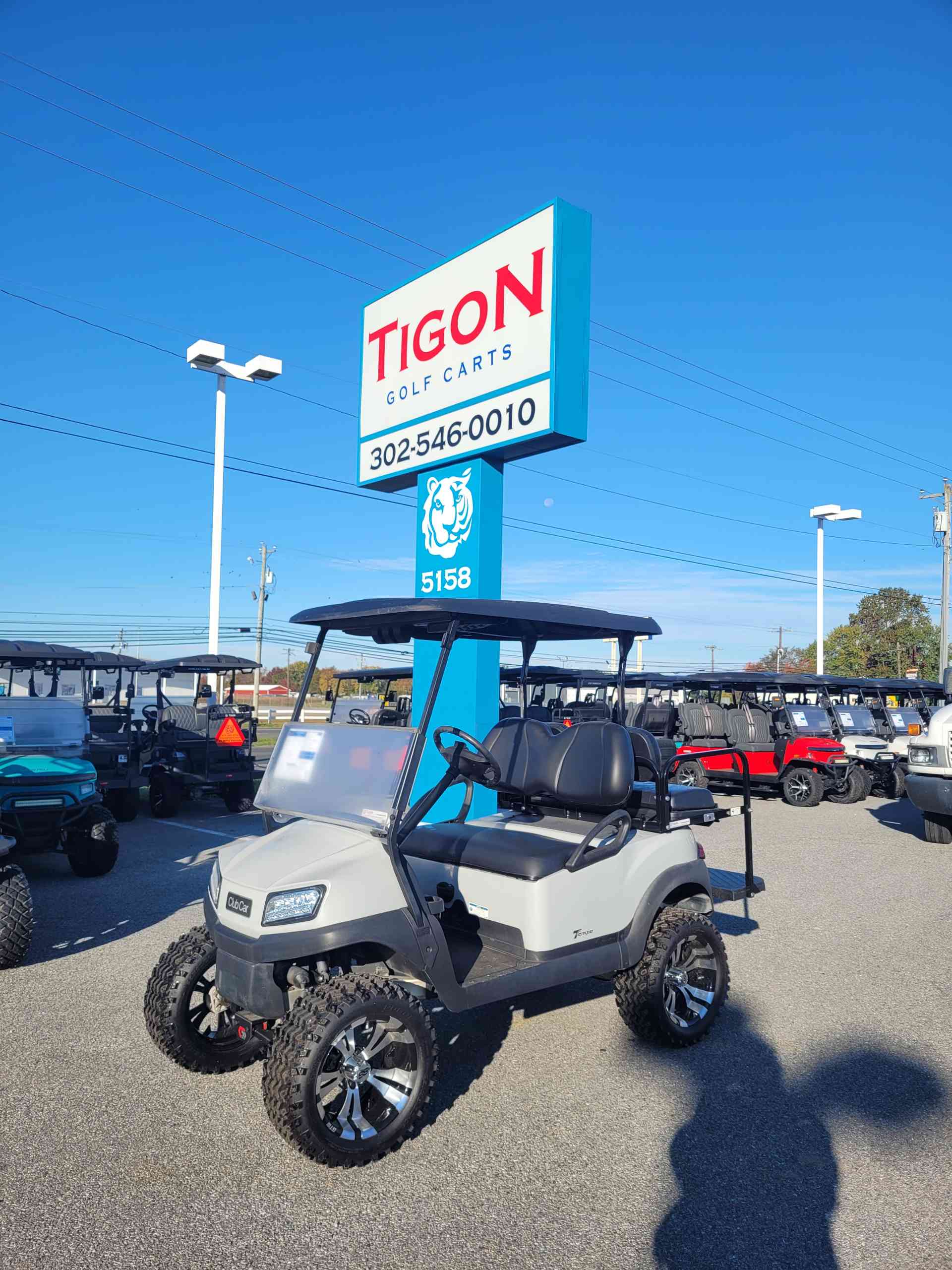 2020 Club Car Tempo in Gray Golf Cart
