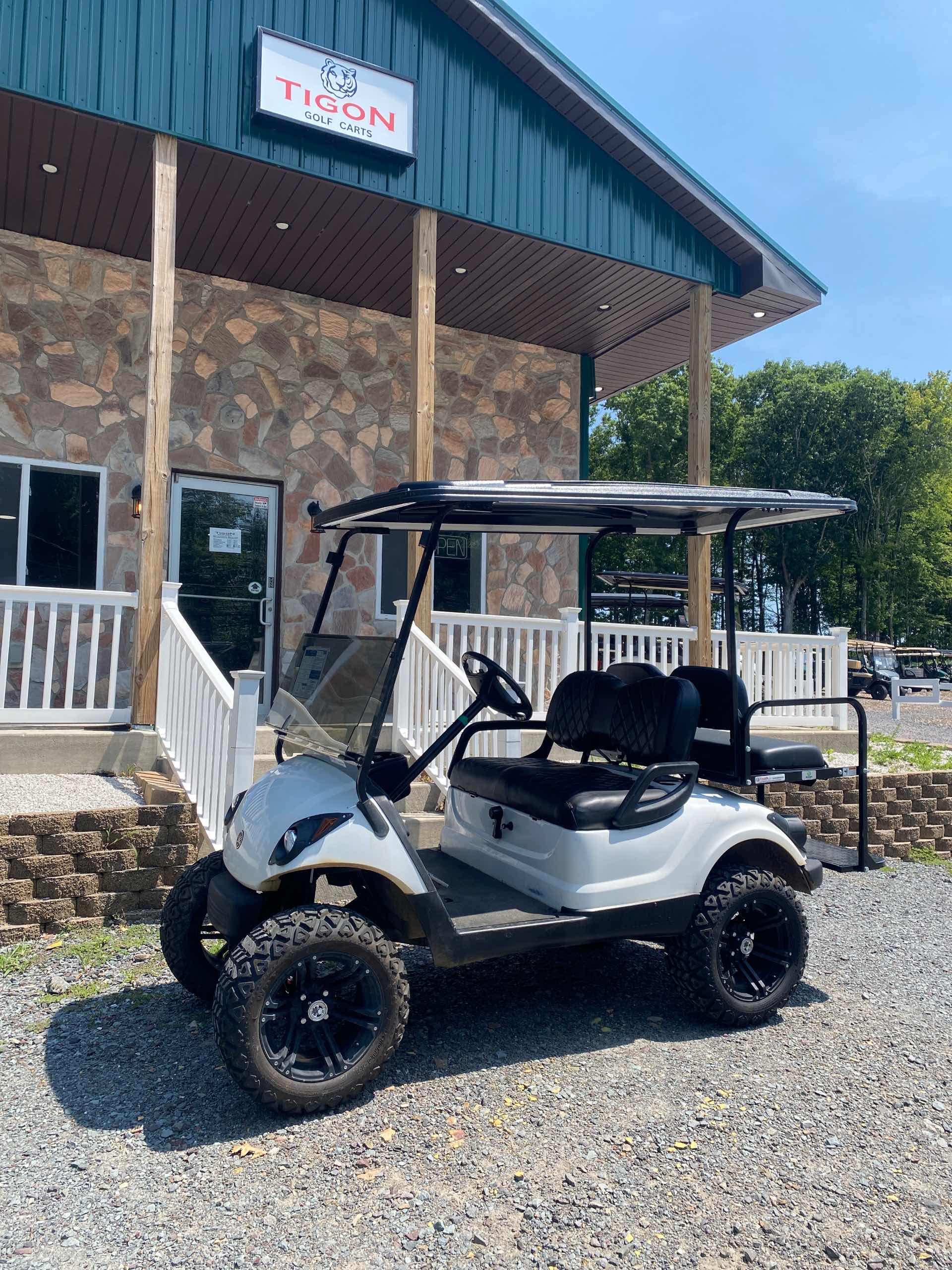 2013 Yamaha G29 Golf Cart in White