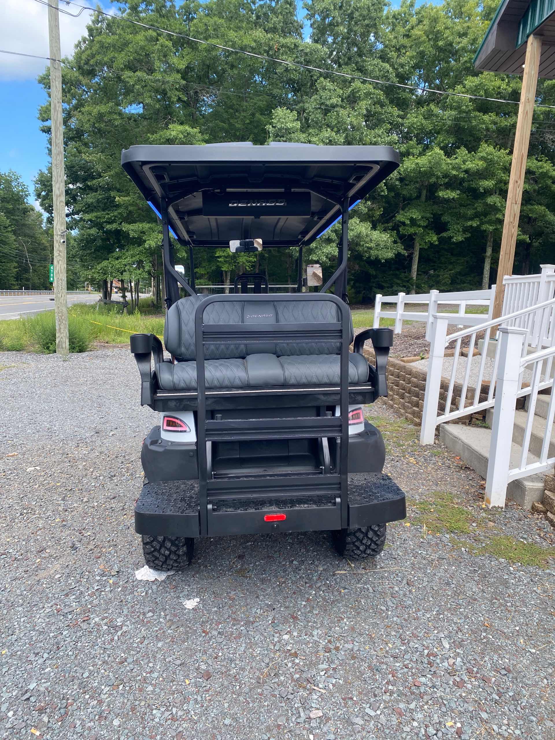 2026 Denago Rover XL6 Matte White golf cart in Matte White — photo 4 of 4, Long Pond, PA