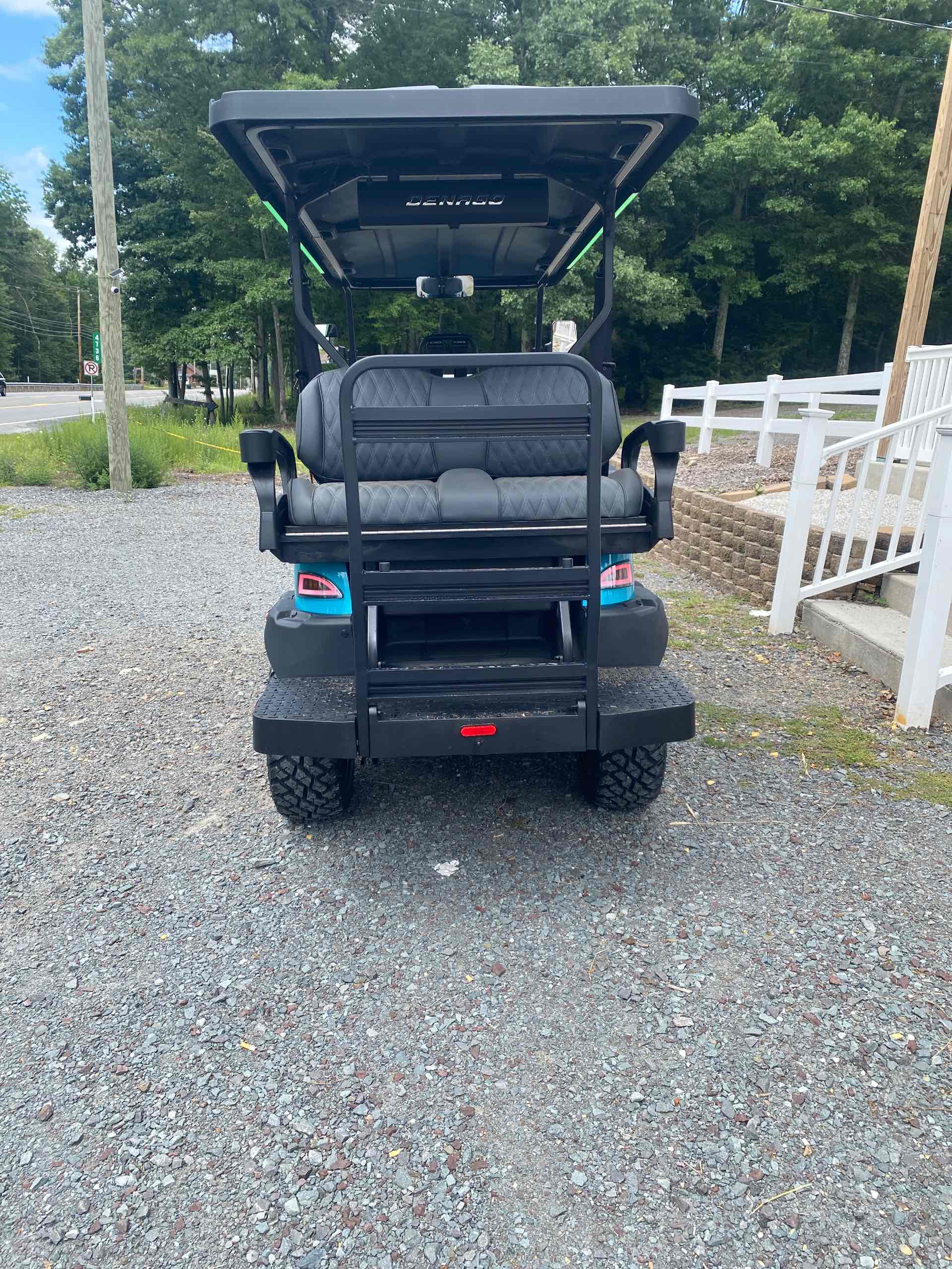 2026 Denago Rover XL6 Aqua golf cart in Aqua — photo 4 of 4, Long Pond, PA