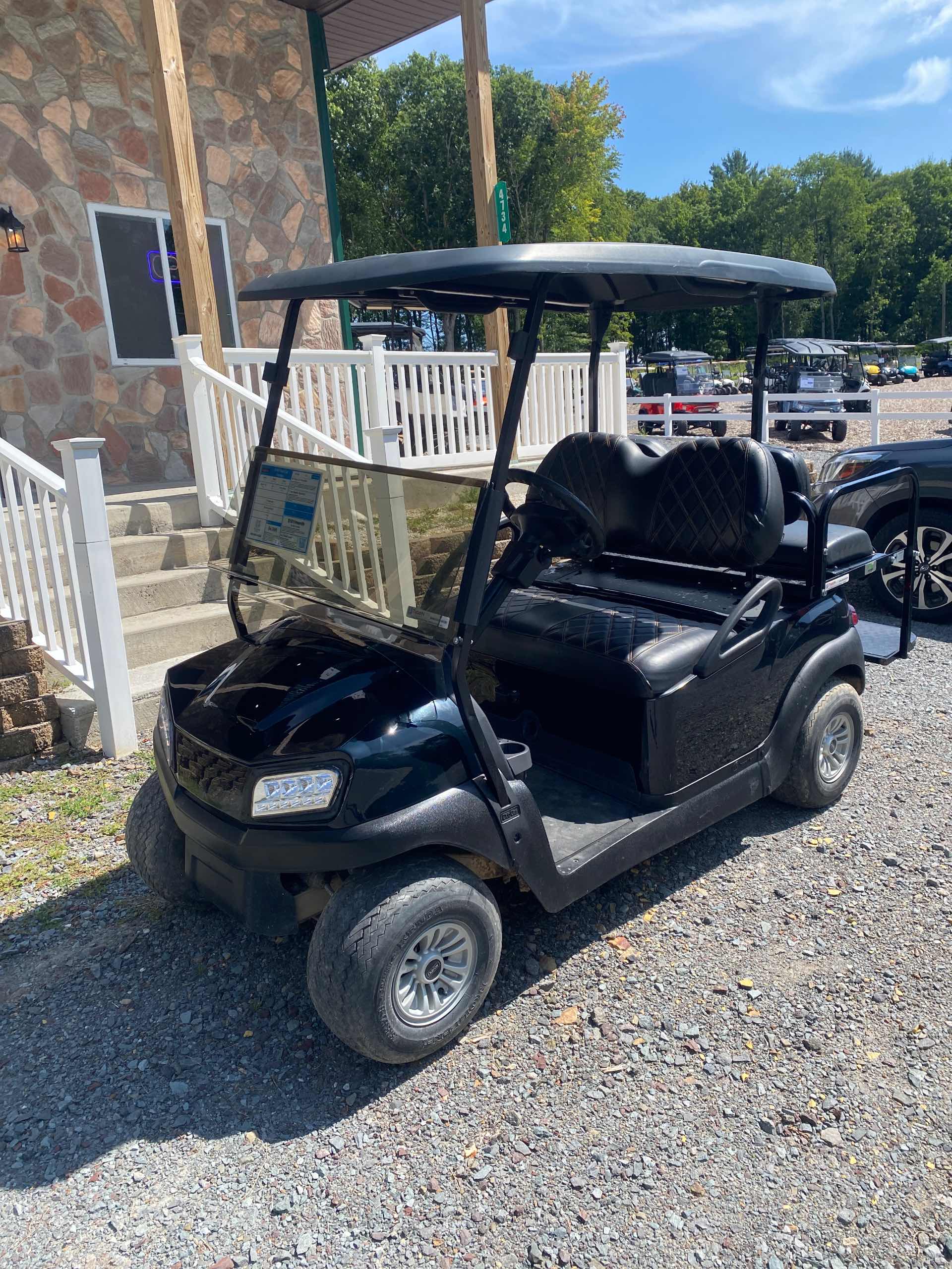 Used 2018 Club Car Tempo Golf Cart in Black for sale at TIGON Long Pond, PA