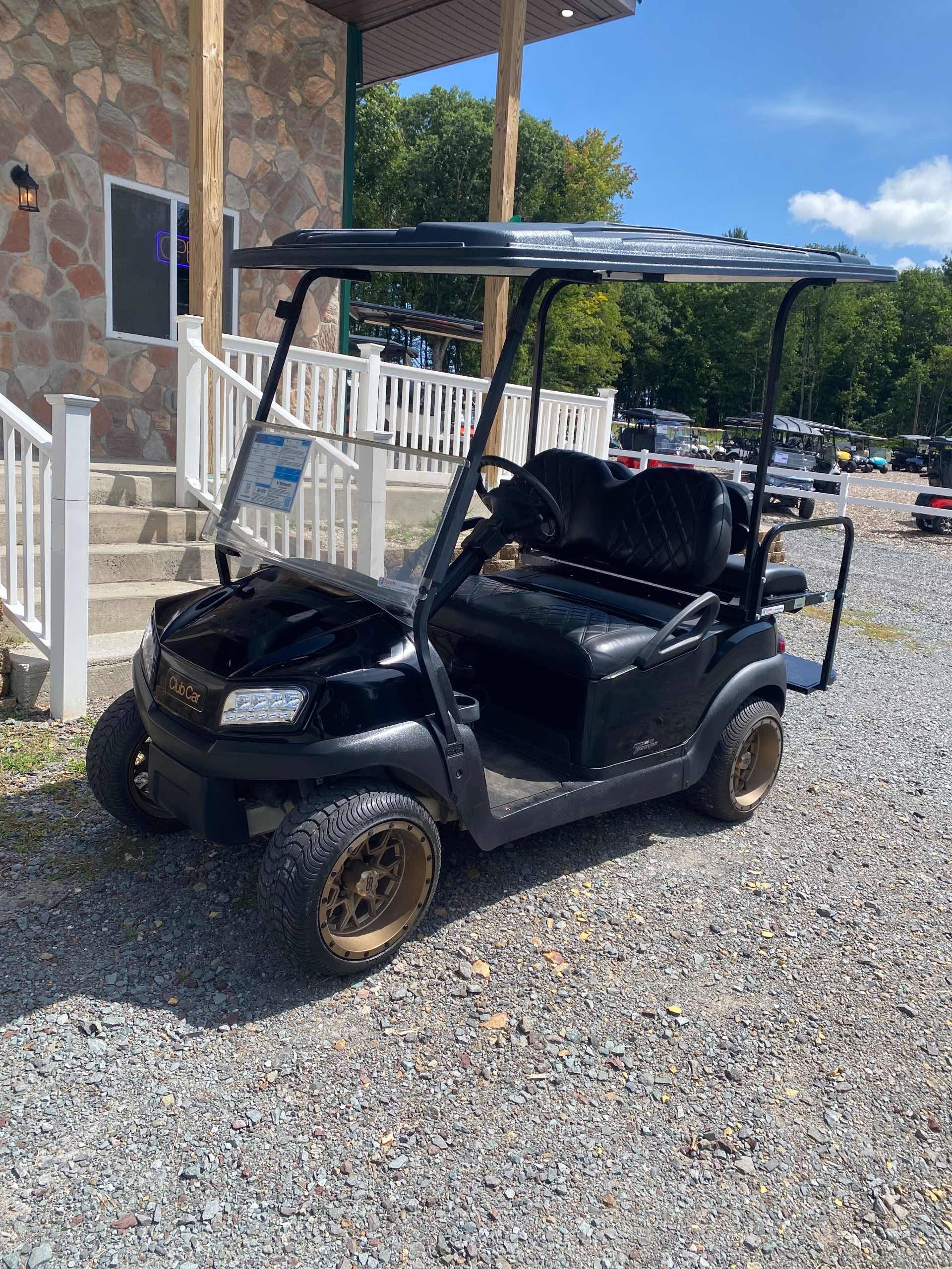 2020 Club Car Tempo Black golf cart for sale in Hatfield, PA — July 4th Golf Cart Sales Event