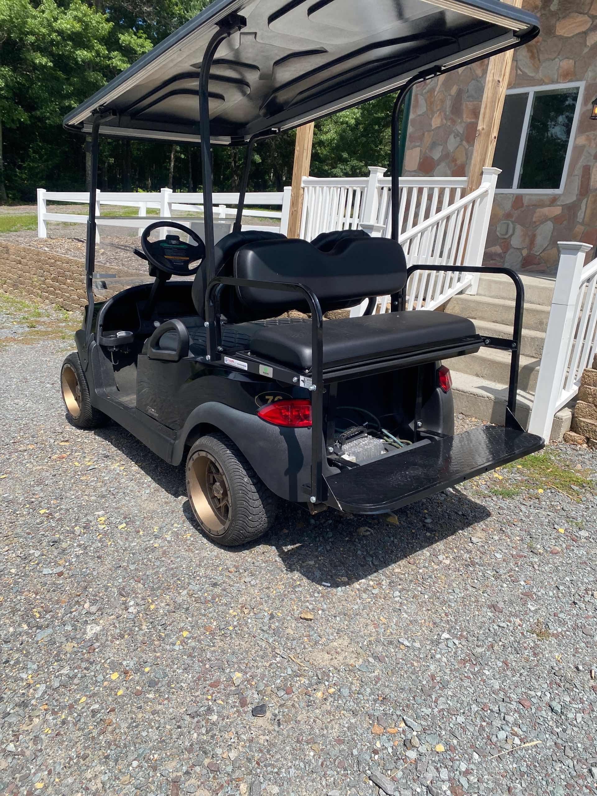 2020 Club Car Tempo Black golf cart in Black — photo 3 of 4, Hatfield, PA