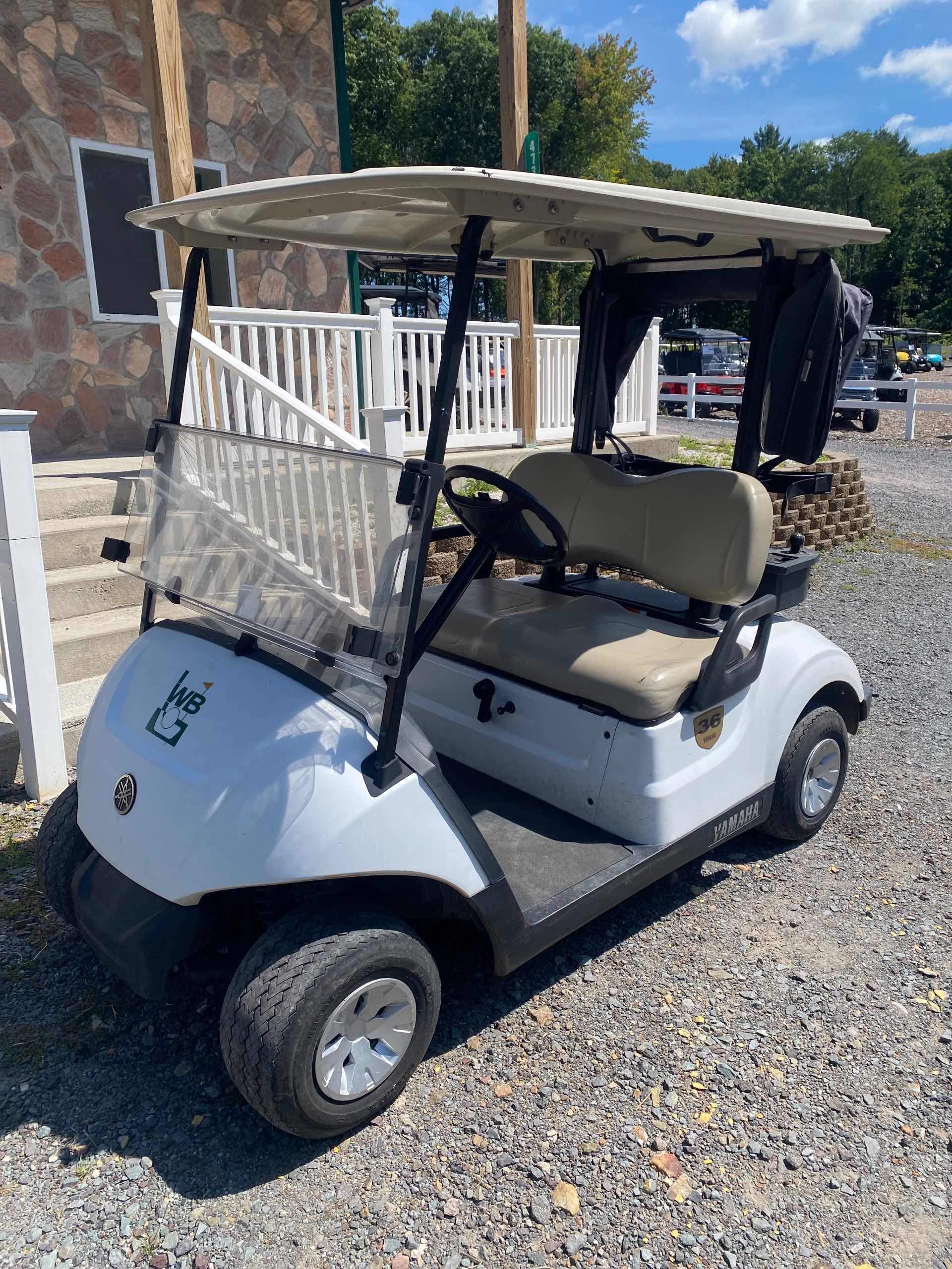 Used 2017 Yamaha Drive 2 Golf Cart in White for sale at TIGON Long Pond, PA