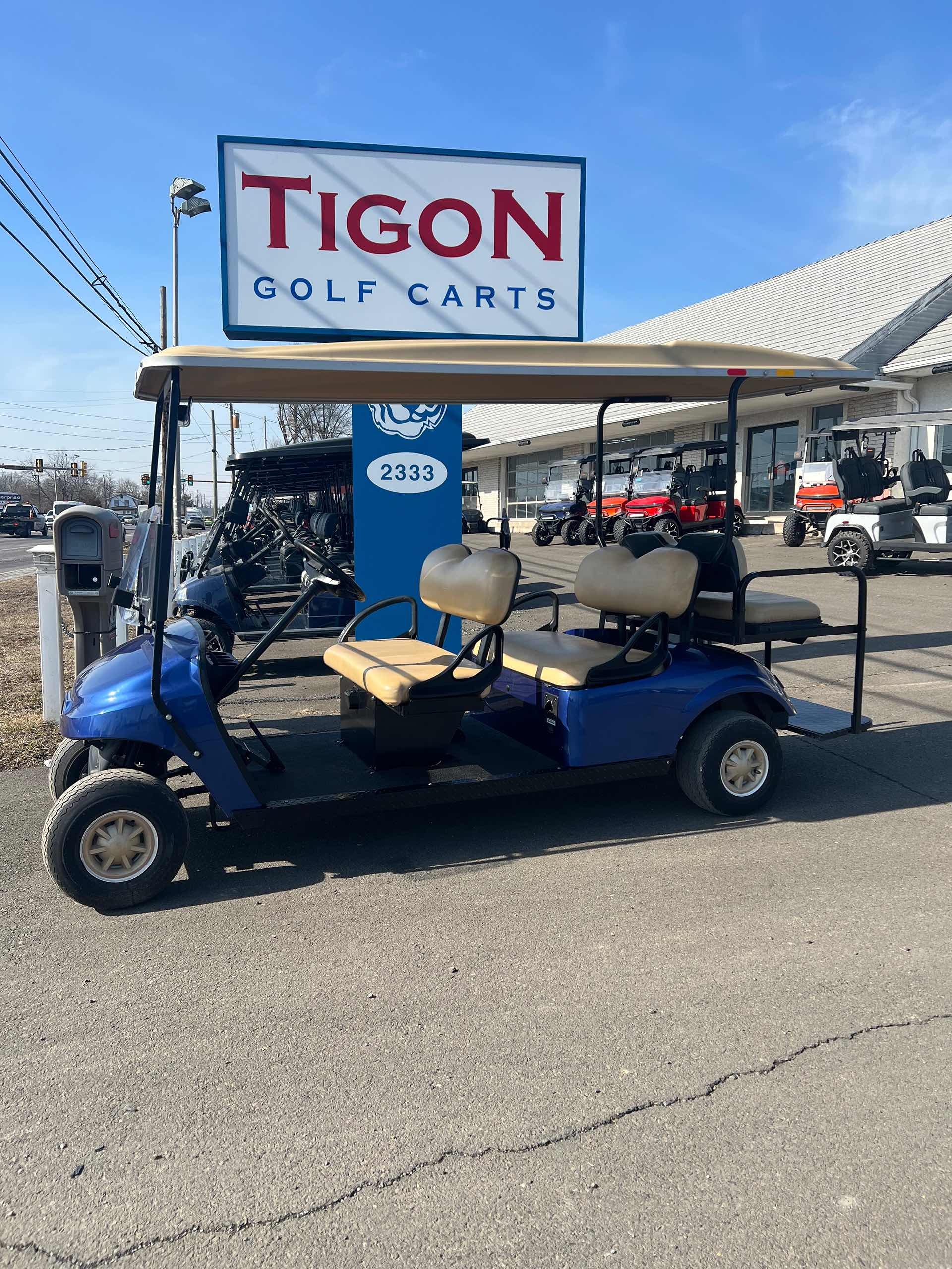 2016 EZGO TXT Blue golf cart in Blue — photo 2 of 4, Swanton, OH