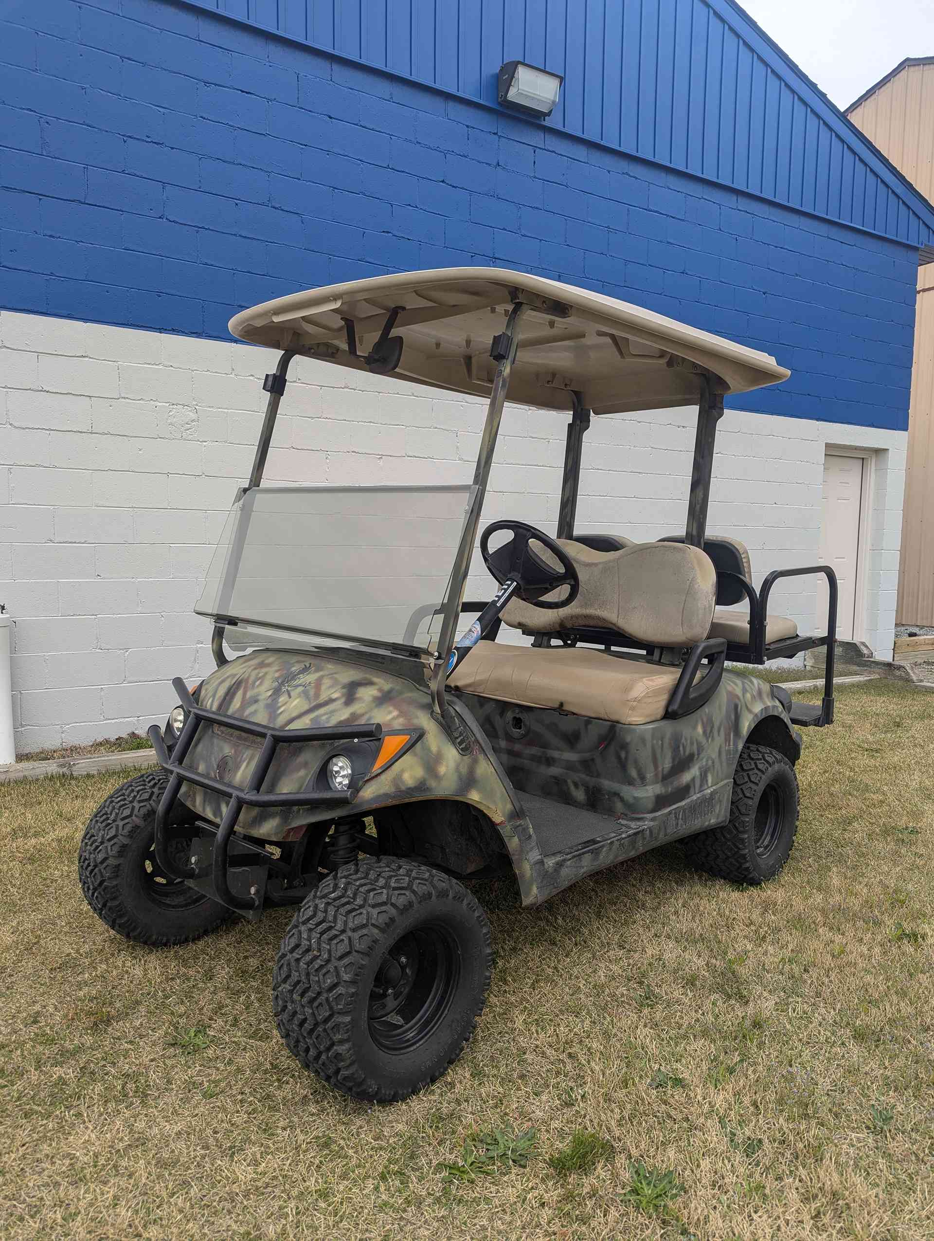 Yamaha G29 Golf Cart in Camo