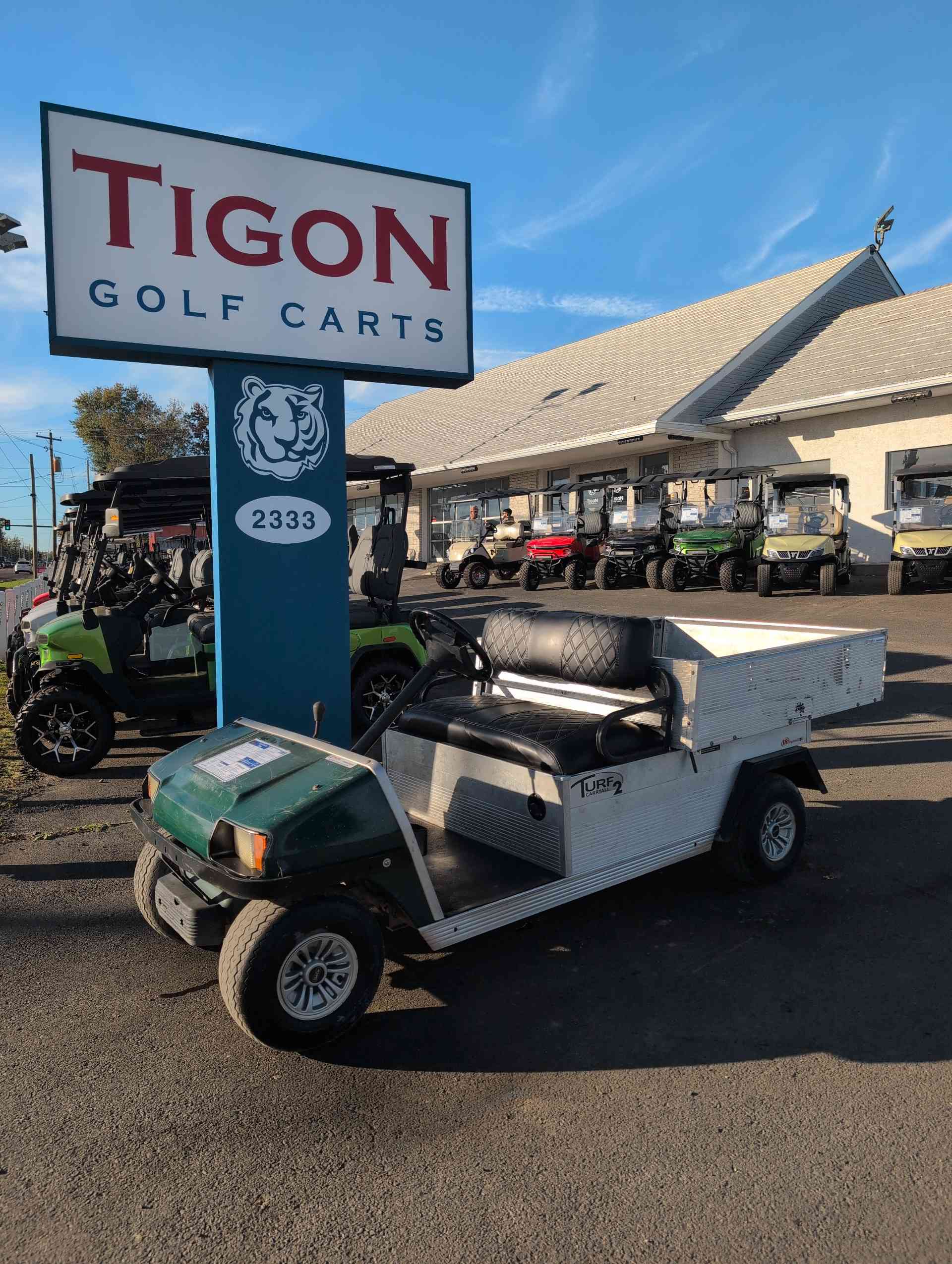Used 2010 Club Car Other Golf Cart in Green for sale at TIGON Hatfield, PA