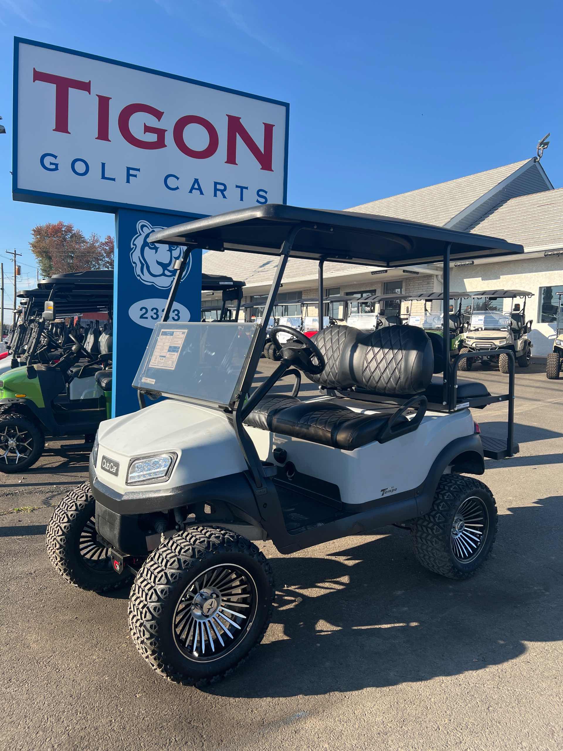 2022 Club Car Tempo in Gray Golf Cart