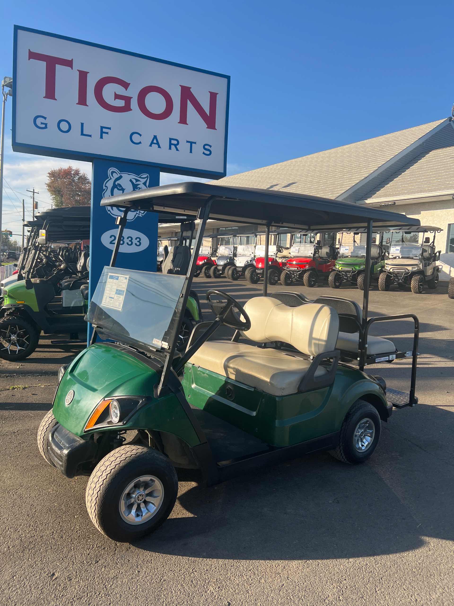 2017 Yamaha Drive 2 in Green Golf Cart