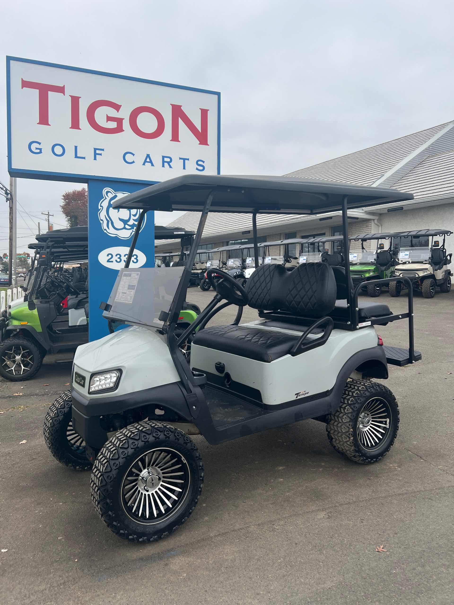 2021 Club Car Tempo in Gray Golf Cart
