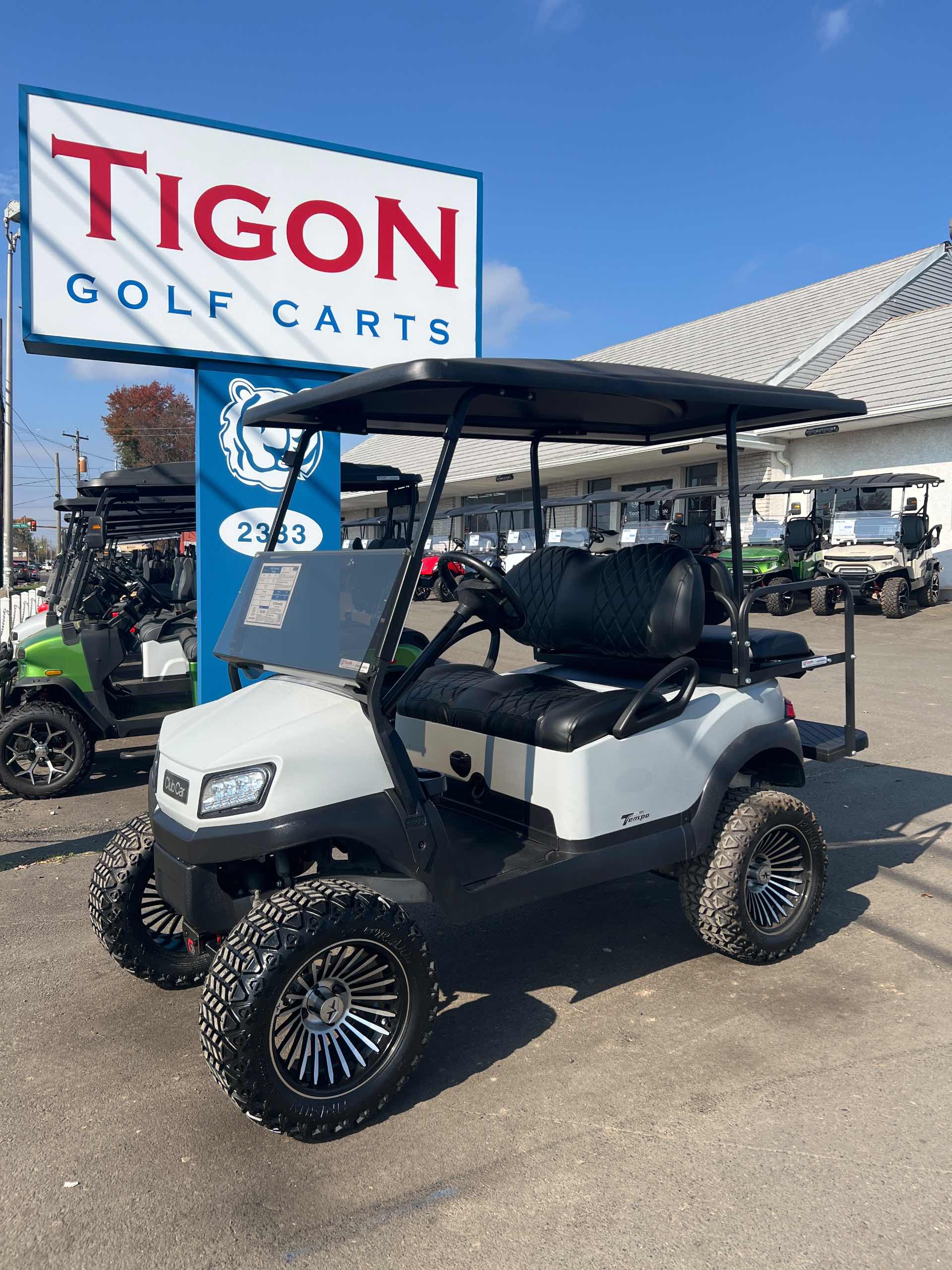 2022 Club Car Tempo in Gray Golf Cart