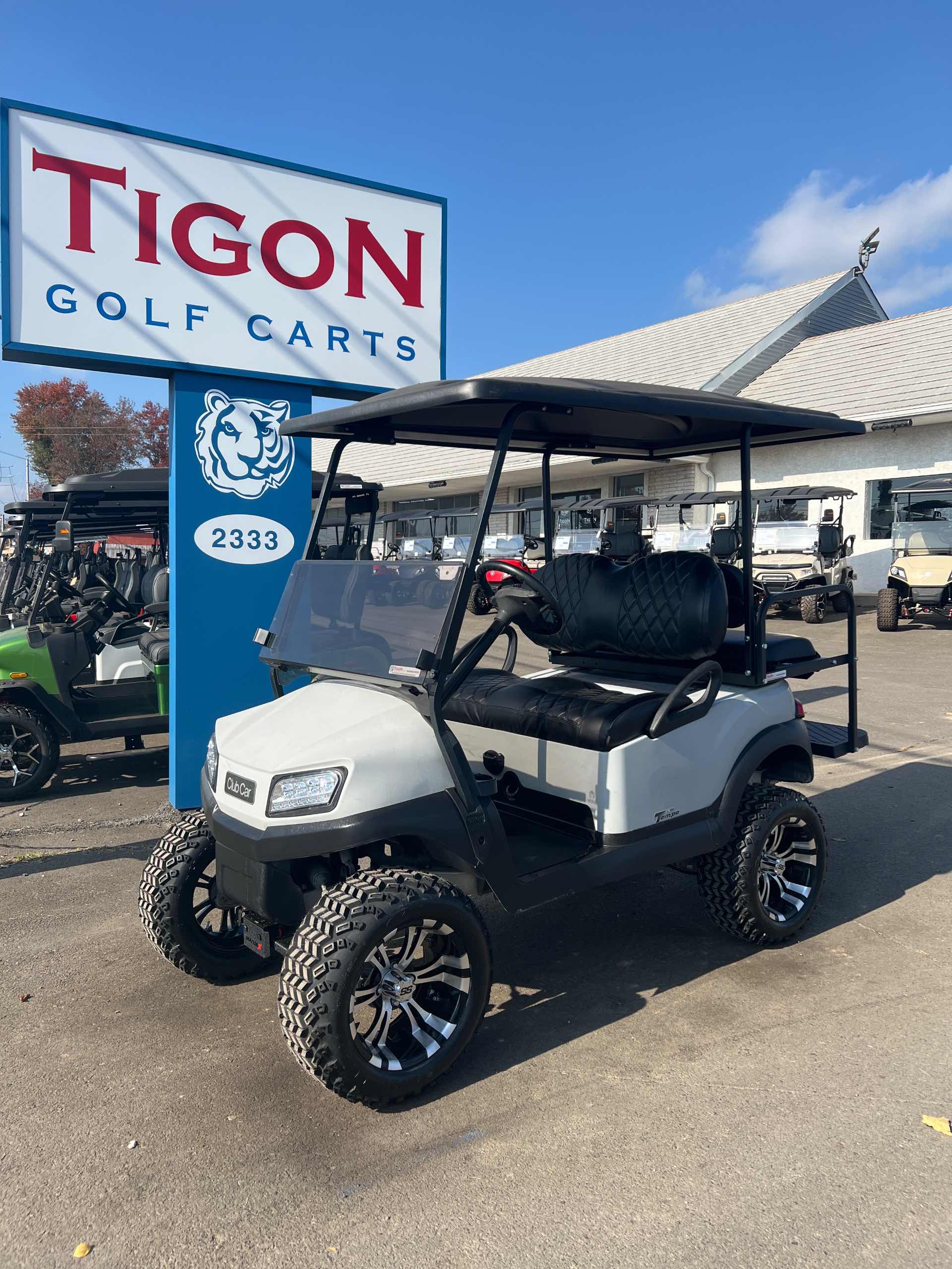 2022 Club Car Tempo in Gray Golf Cart
