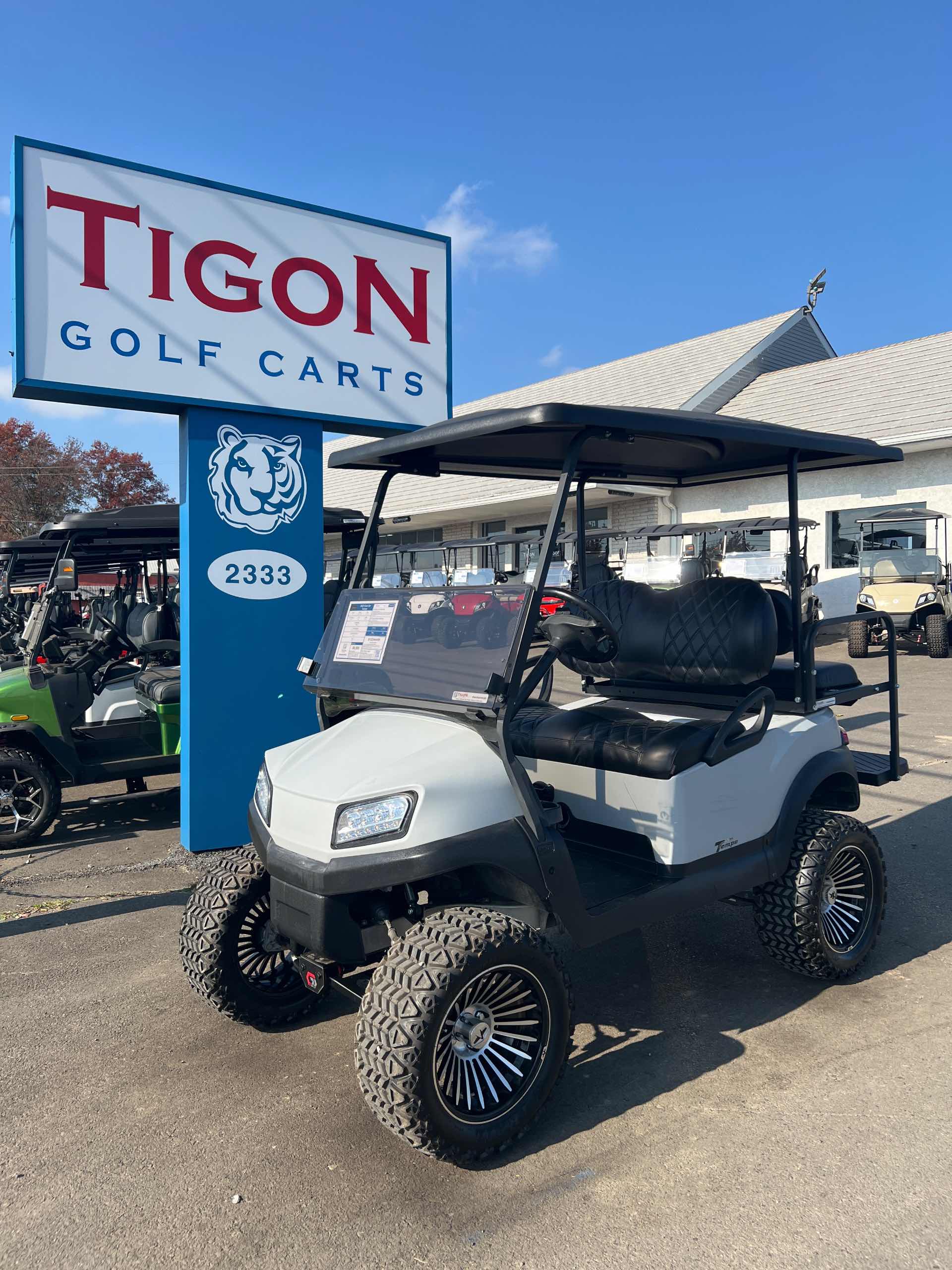 2022 Club Car Tempo in Gray Golf Cart