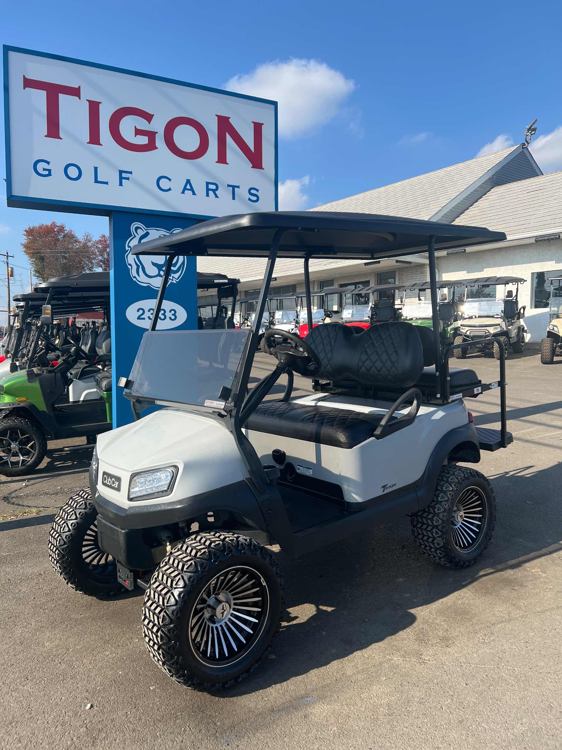 2019 Club Car Tempo in Gray Golf Cart