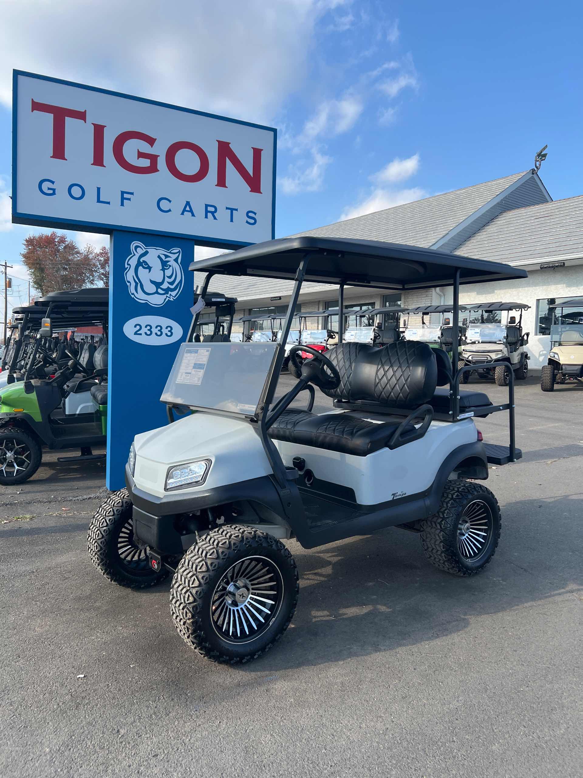2022 Club Car Tempo in Gray Golf Cart