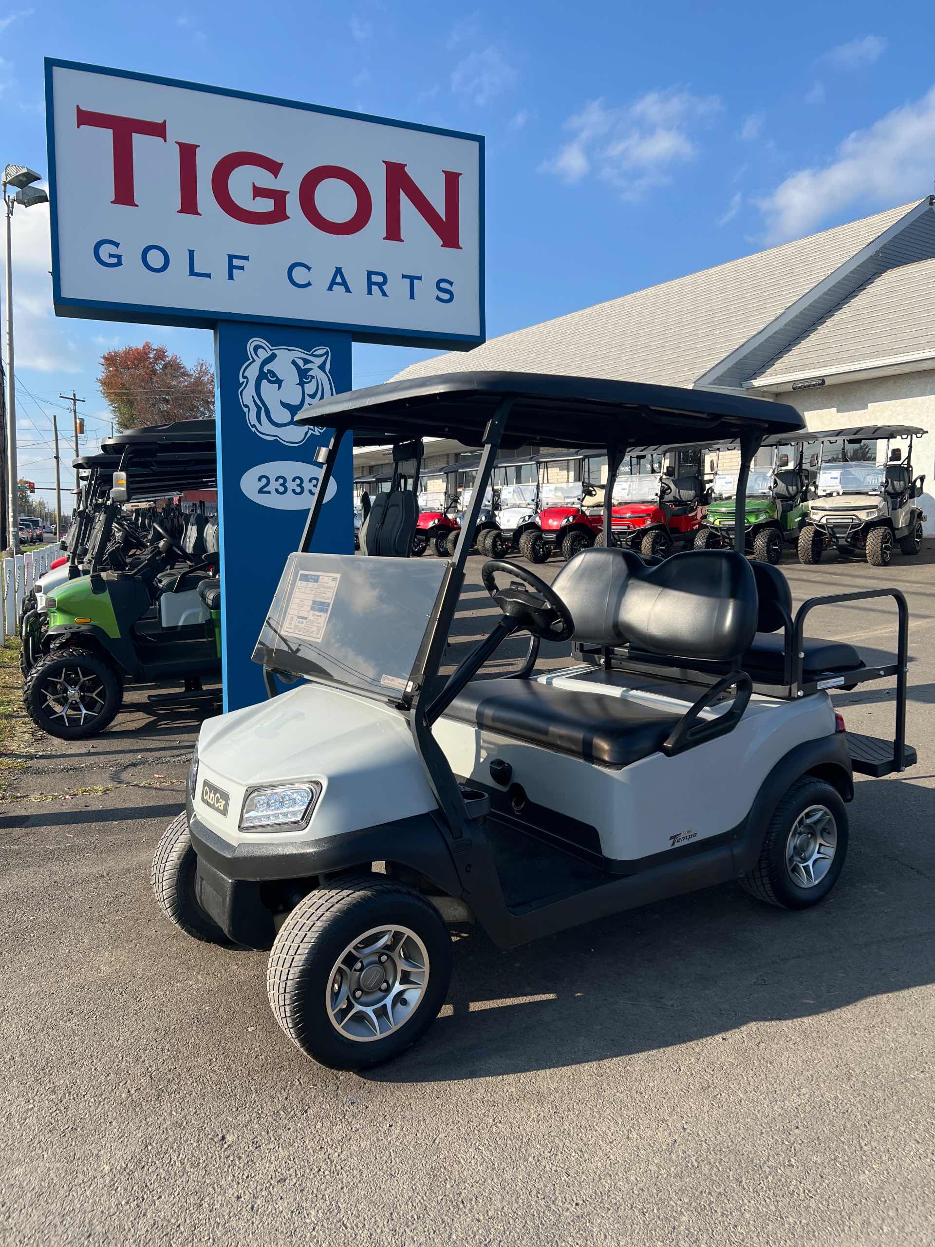 2021 Club Car Tempo in Gray Golf Cart