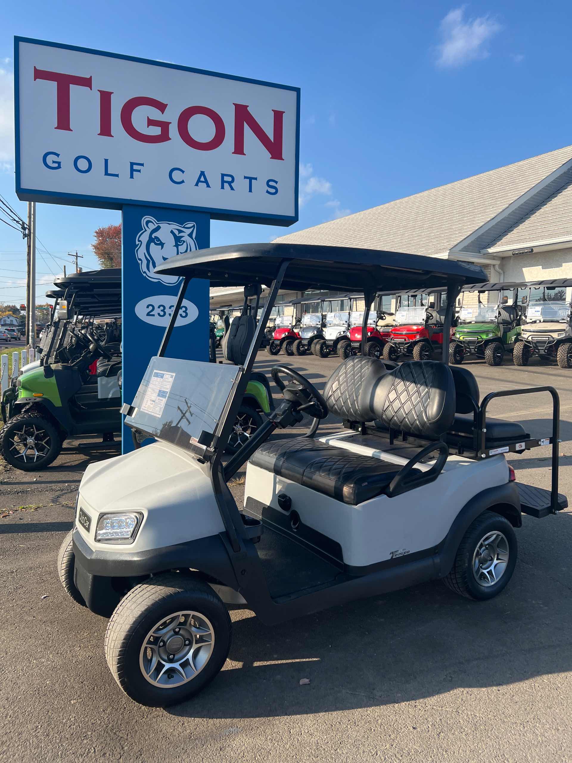 2022 Club Car Tempo in Gray Golf Cart
