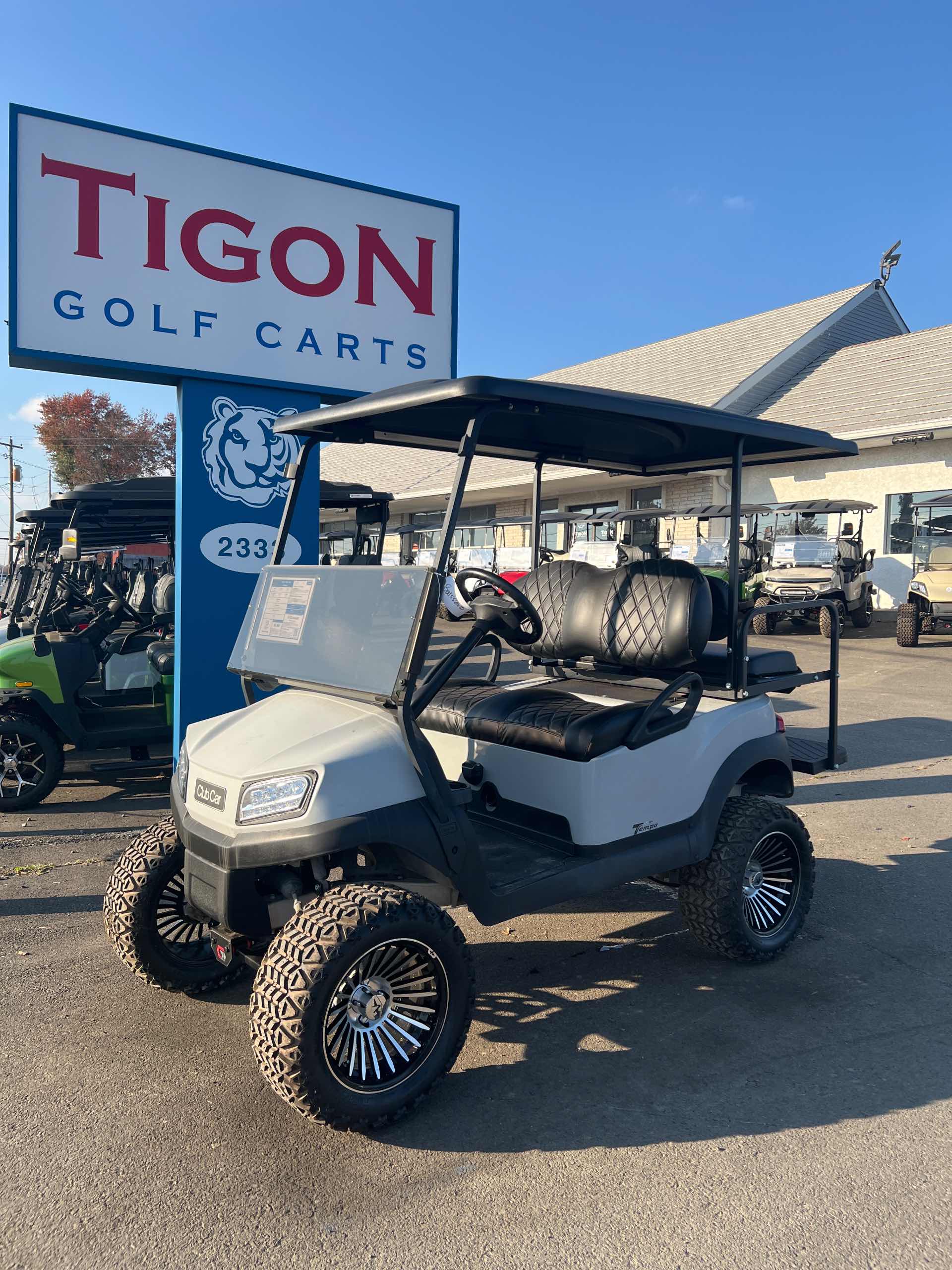2022 Club Car Tempo in Gray Golf Cart