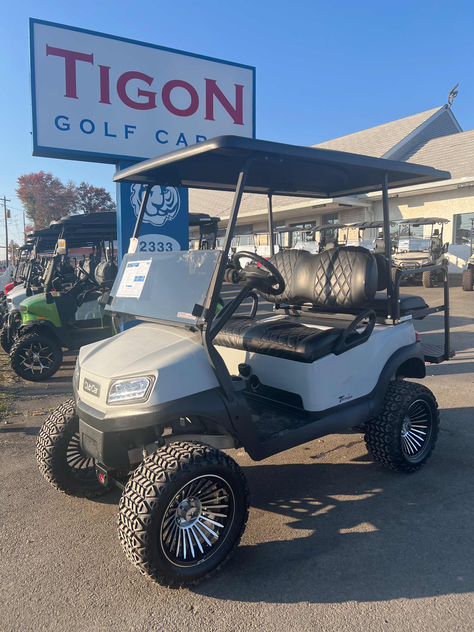 2022 Club Car Tempo in Gray Golf Cart