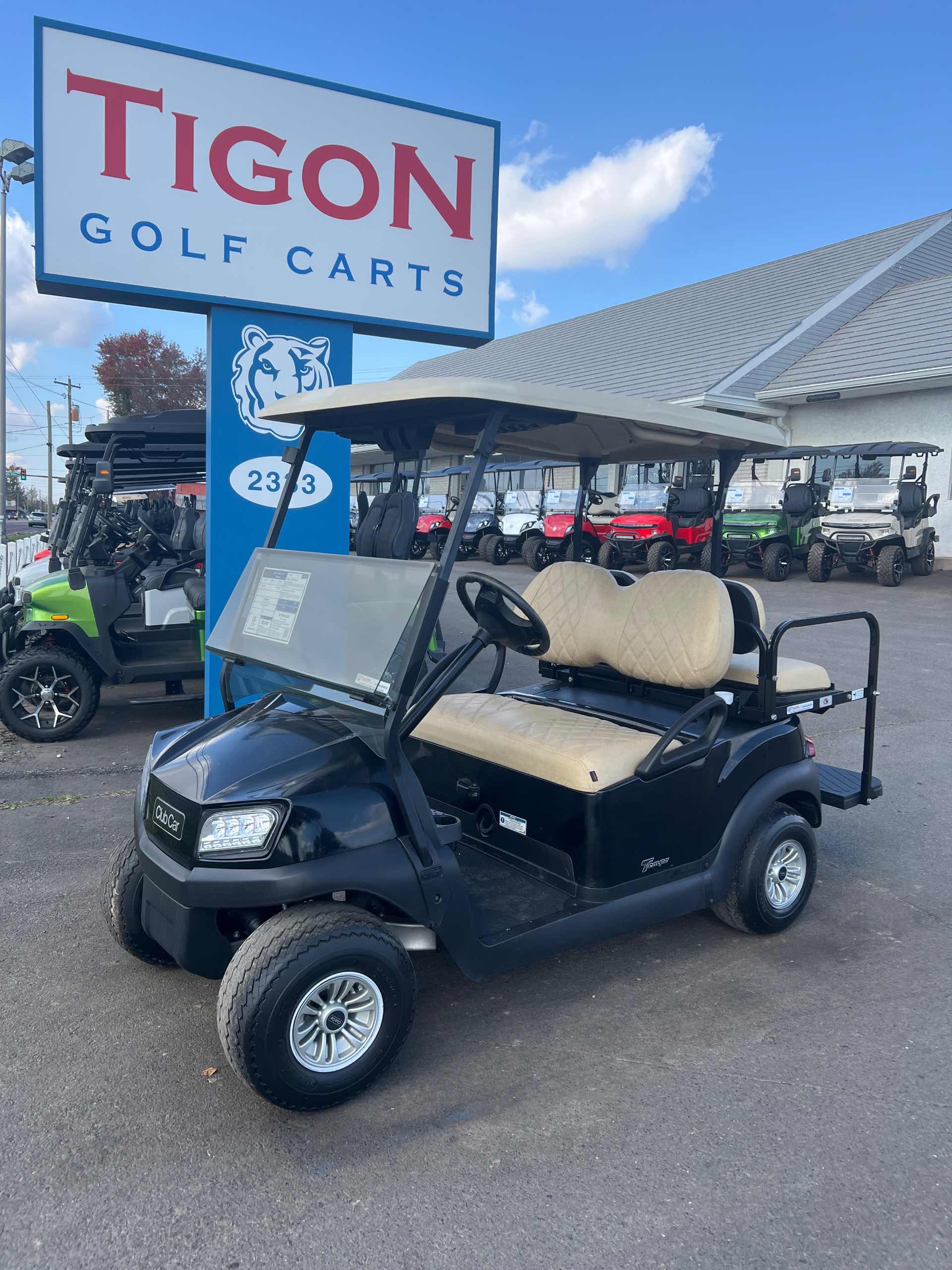 2020 Club Car Tempo in Black Golf Cart