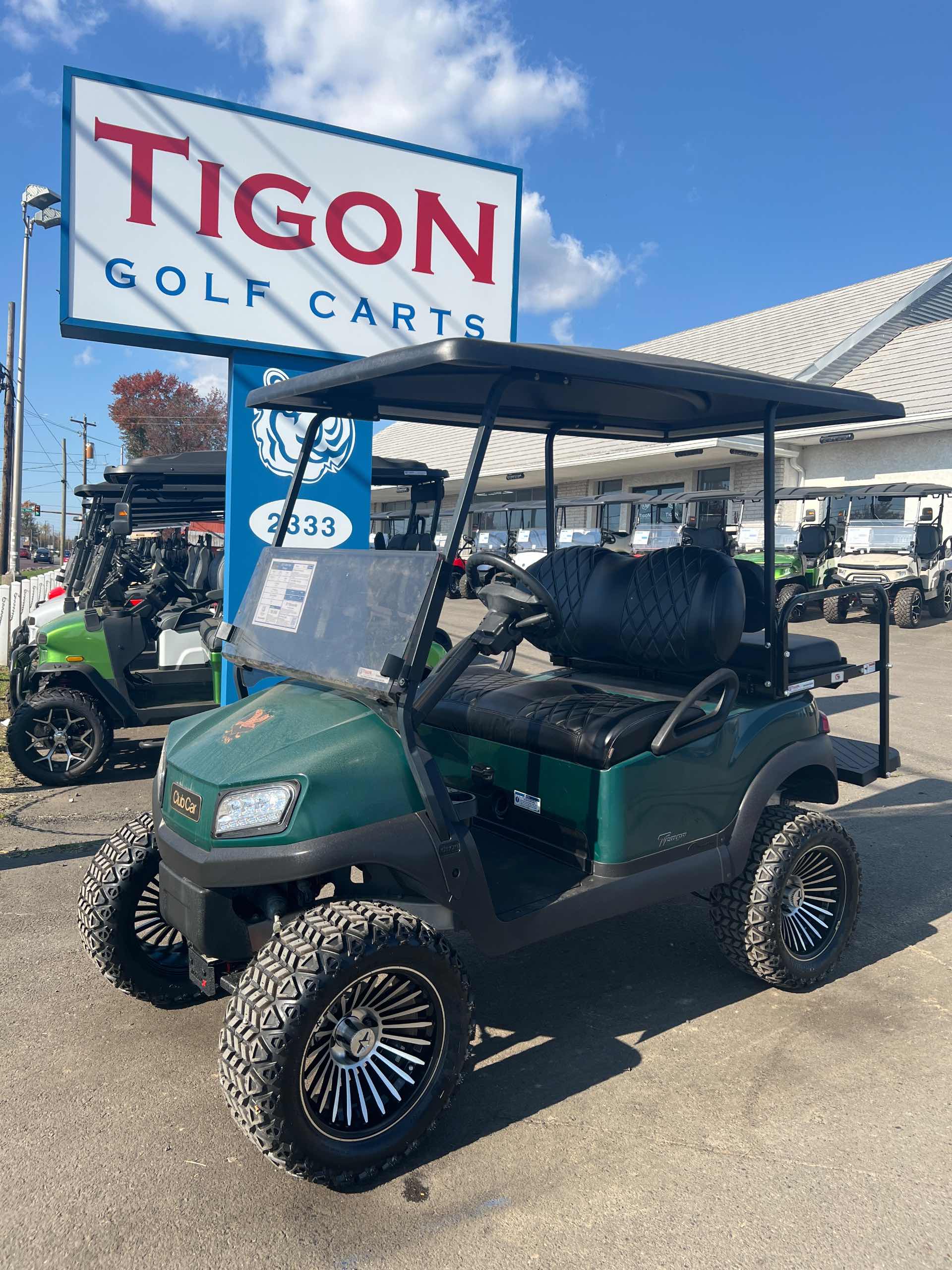 2021 Club Car Tempo in Green Golf Cart