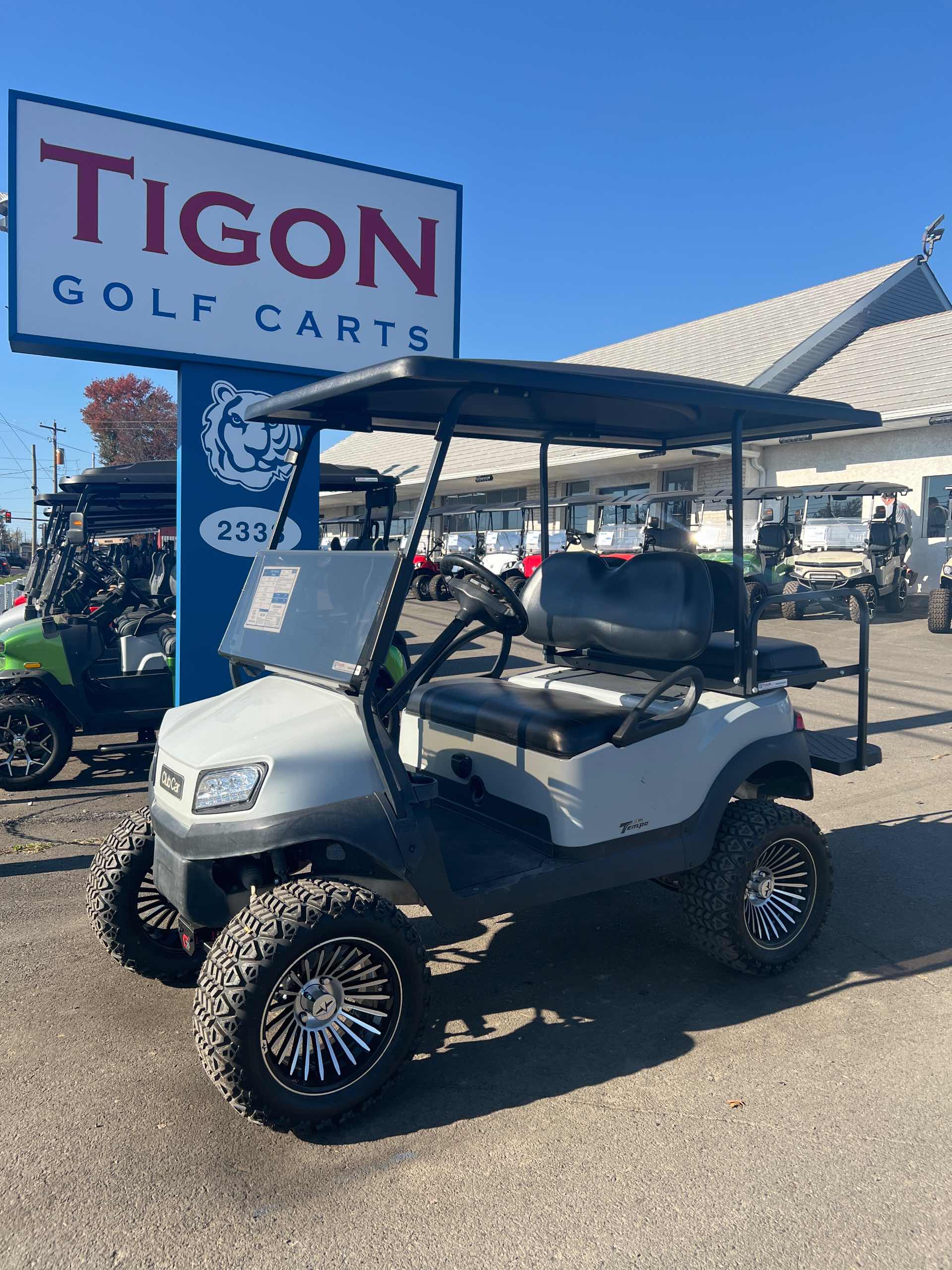 2021 Club Car Tempo in Gray Golf Cart