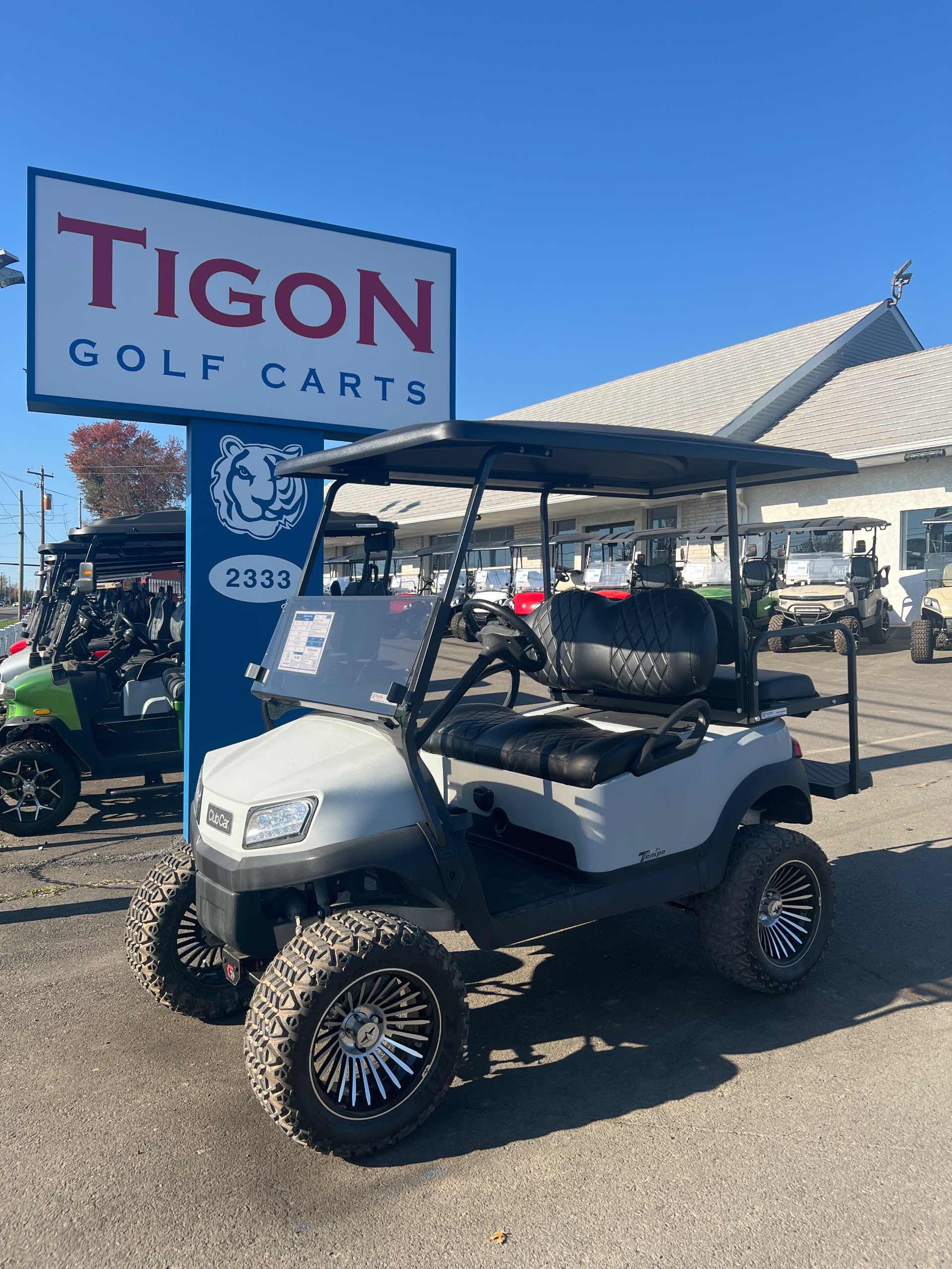 2022 Club Car Tempo in Gray Golf Cart