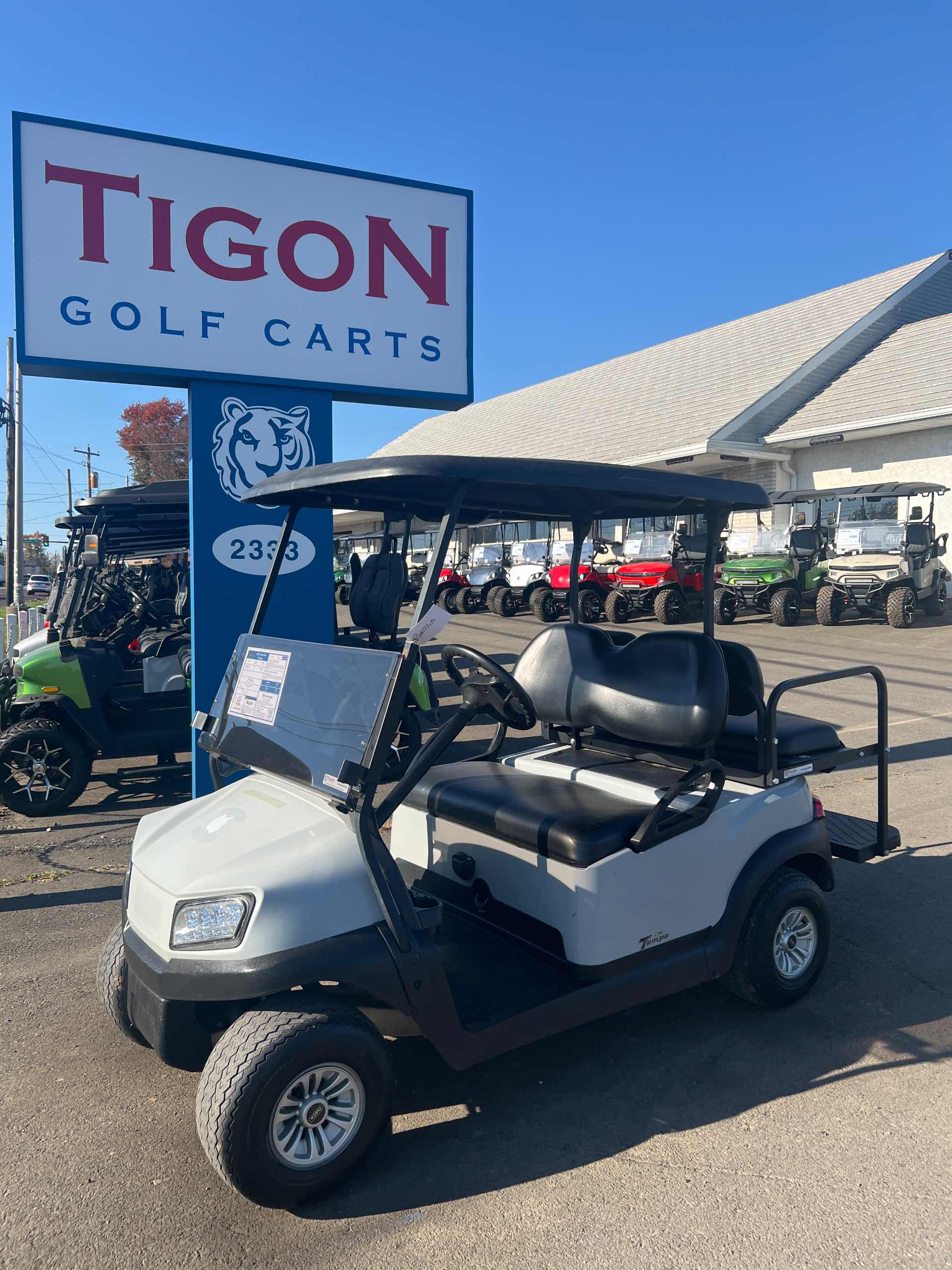 2021 Club Car Tempo in Gray Golf Cart