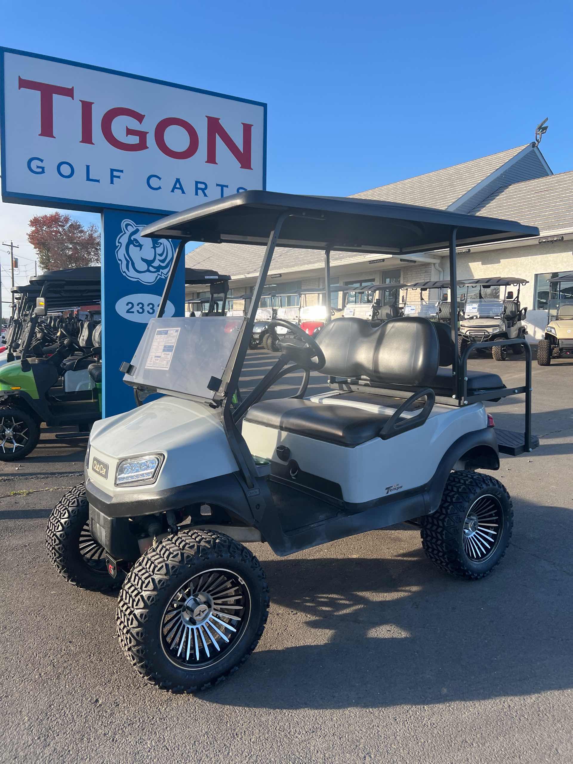 2021 Club Car Tempo in Gray Golf Cart