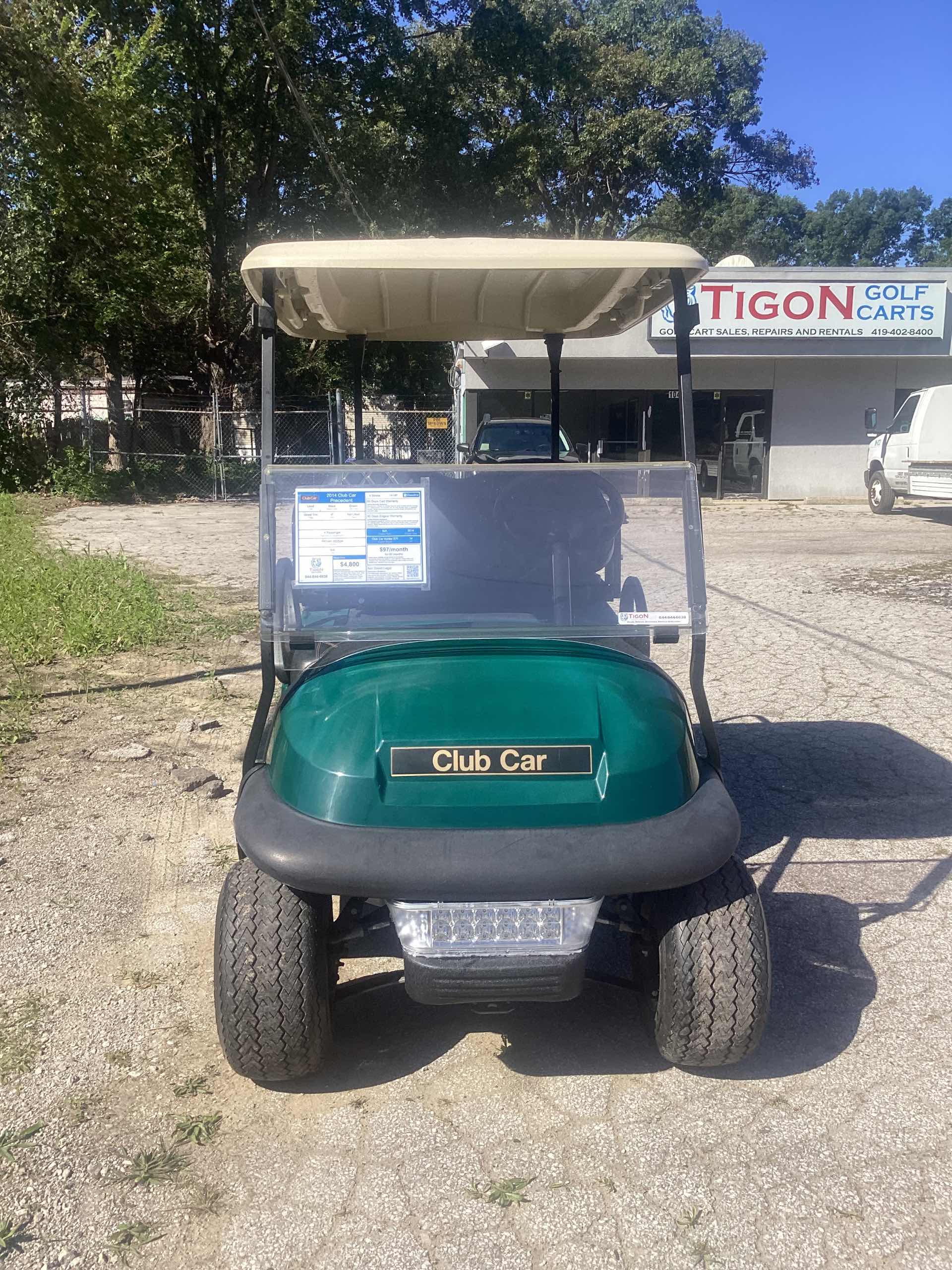 2014 Club Car Precedent Green image 3