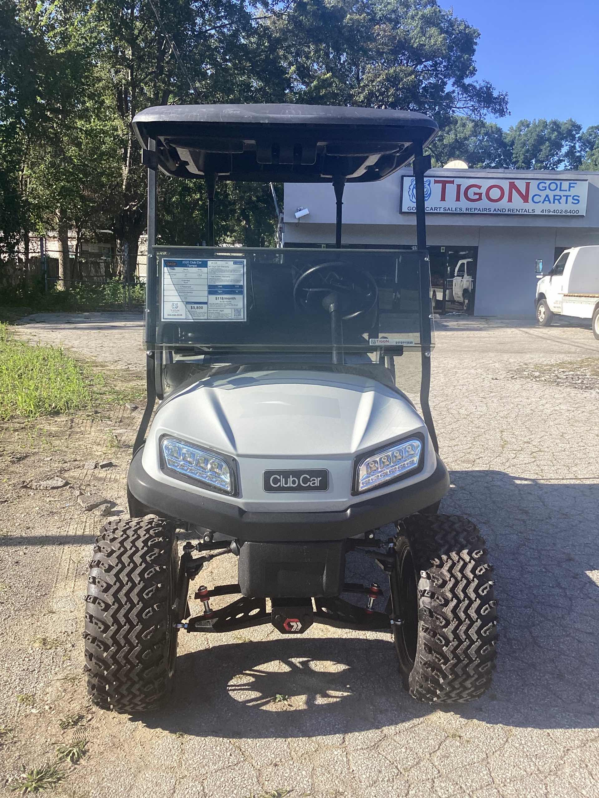 2020 Club Car Tempo Gray image 3
