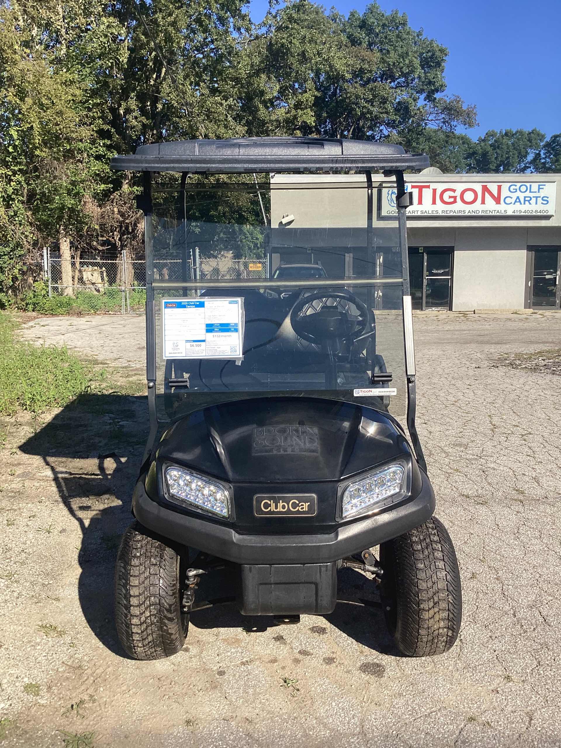 2020 Club Car Tempo Black image 3