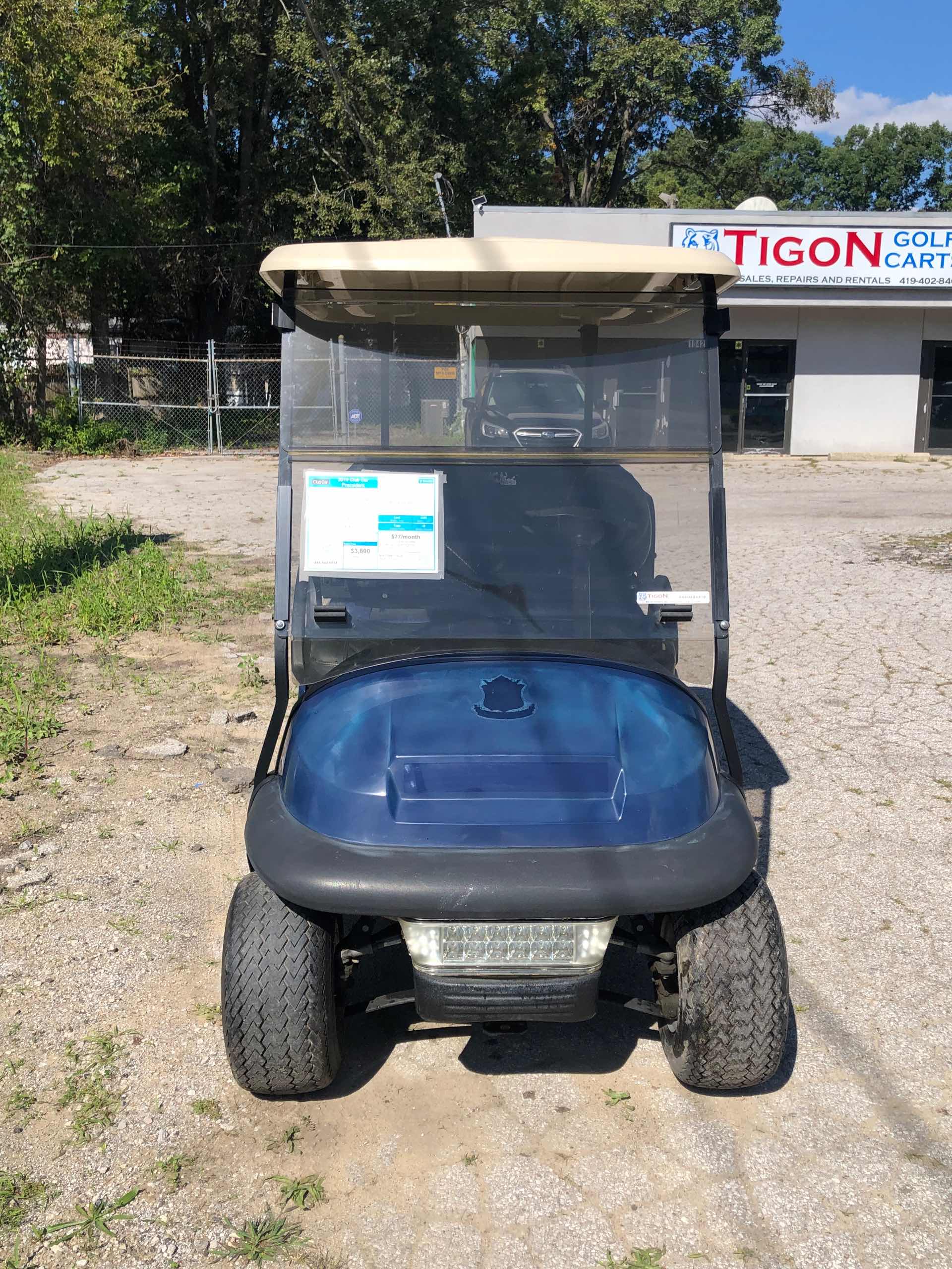 2019 Club Car Precedent Blue image 2