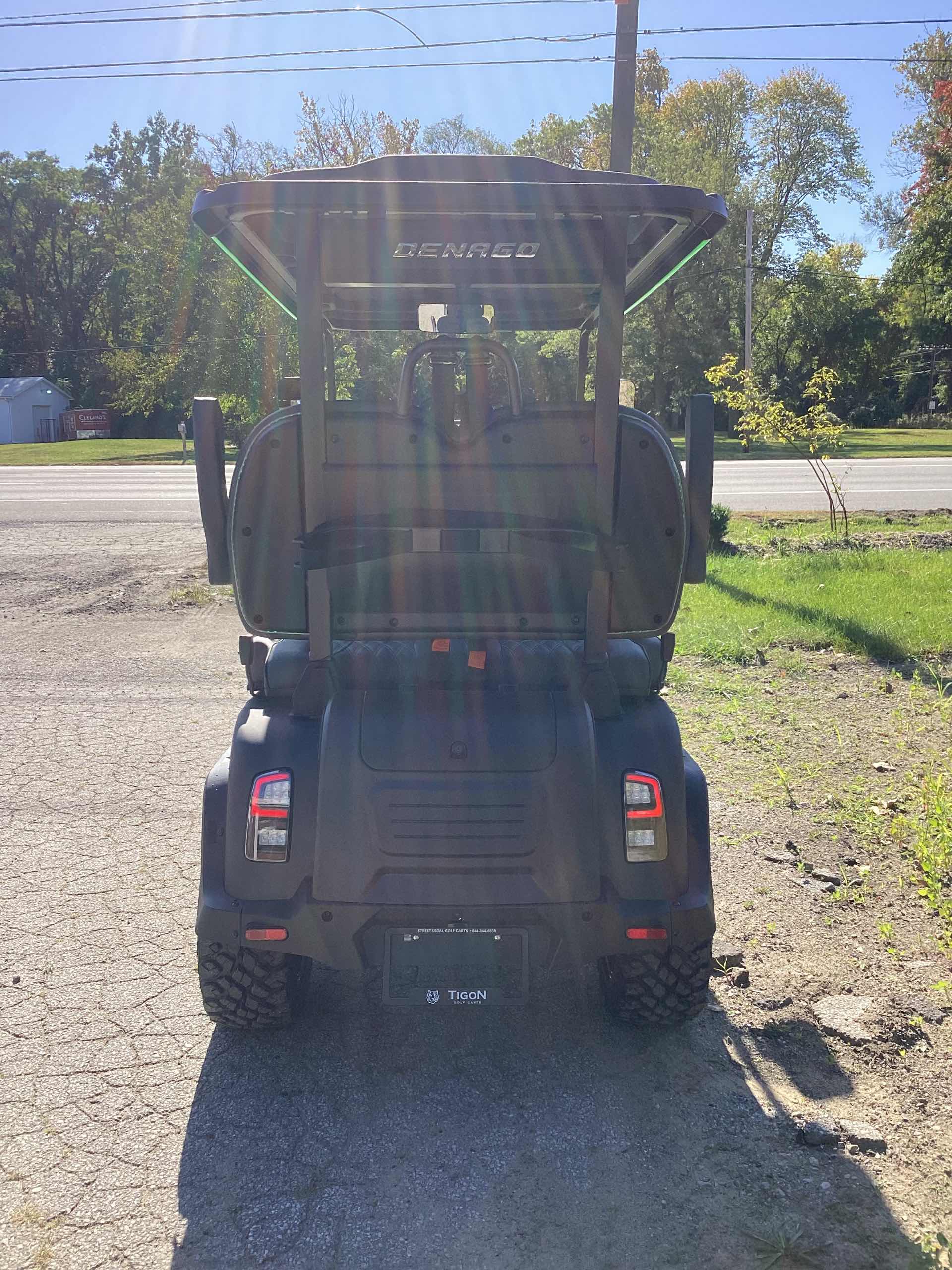 2026 Denago Rover XL Golf Cart in Matte Black for sale at TIGON Swanton, OH