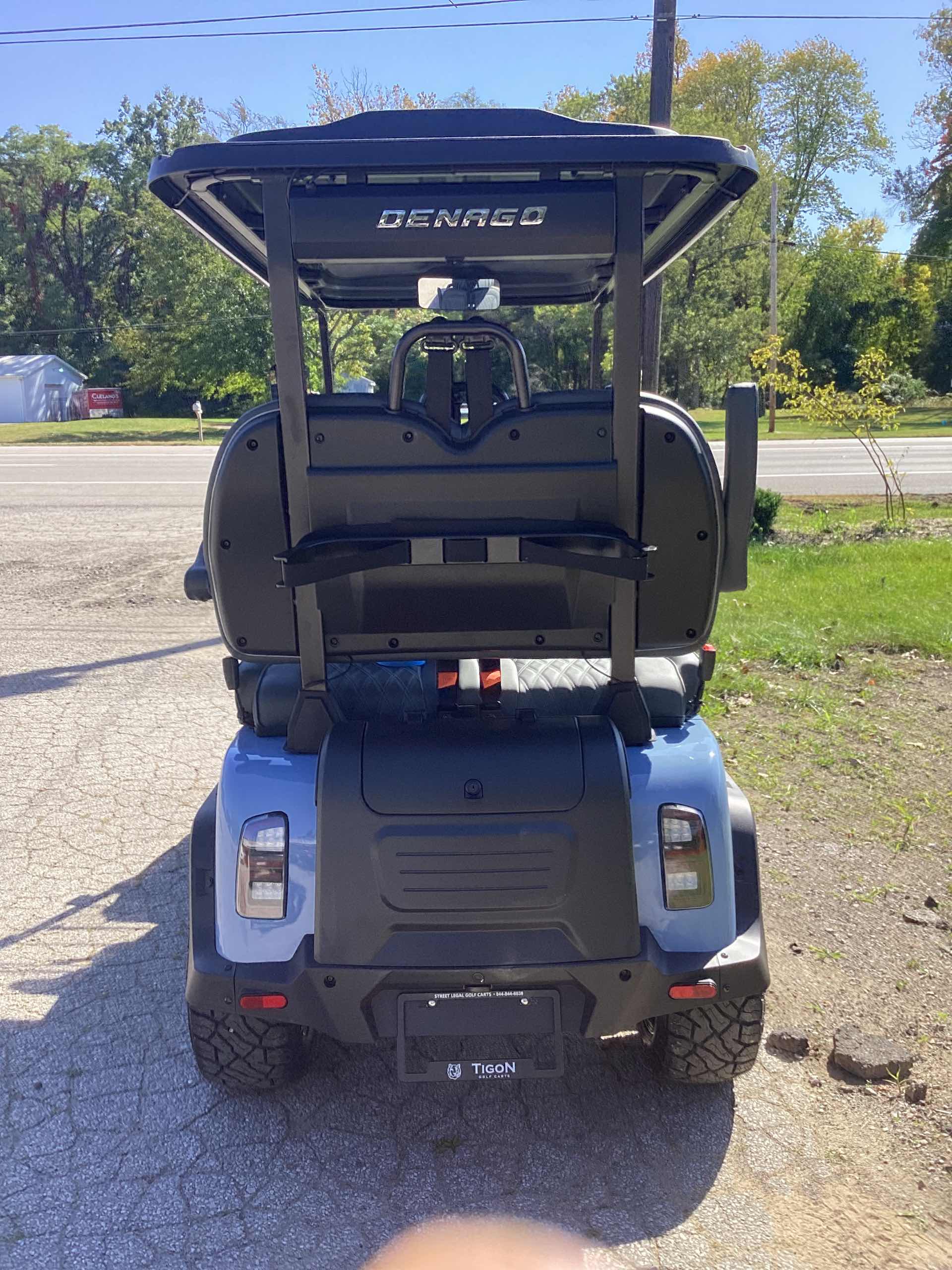 2026 Denago Rover XL Golf Cart in Glacier for sale at TIGON Swanton, OH