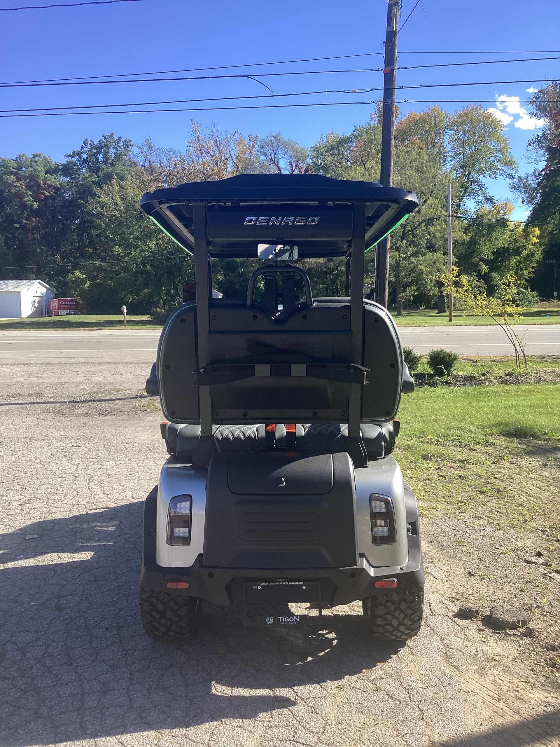 2026 Denago Rover XL Golf Cart in Silver
