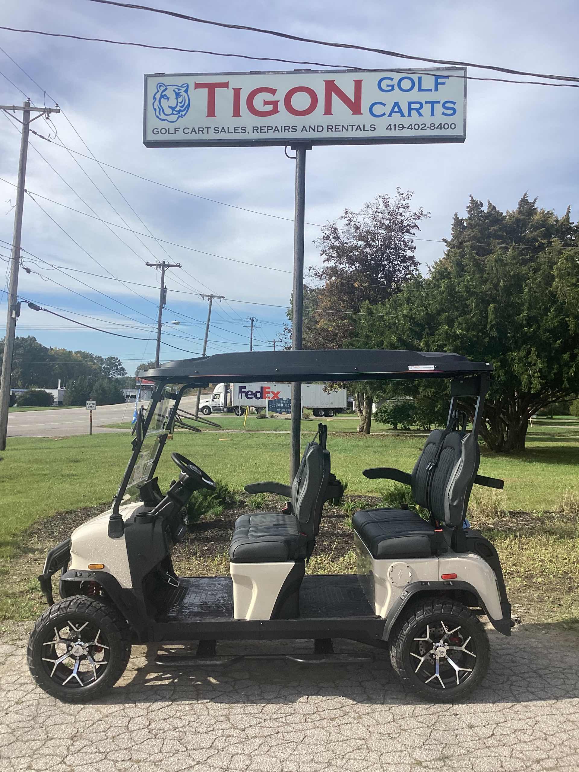 2026 Denago Rover XL Golf Cart in Khaki