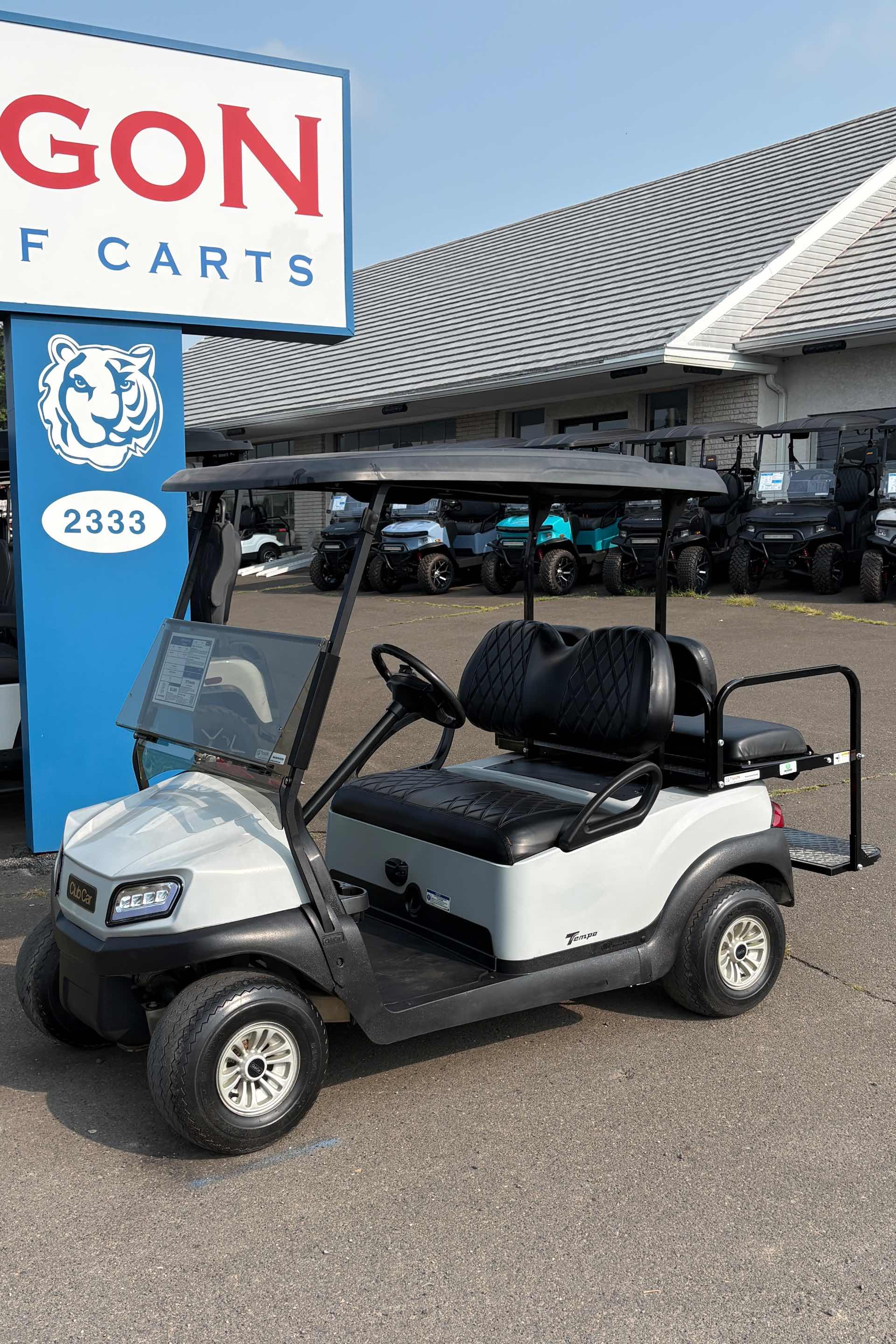 2020 Club Car Tempo Gray golf cart for sale in Ocean View, NJ — July 4th Golf Cart Sales Event