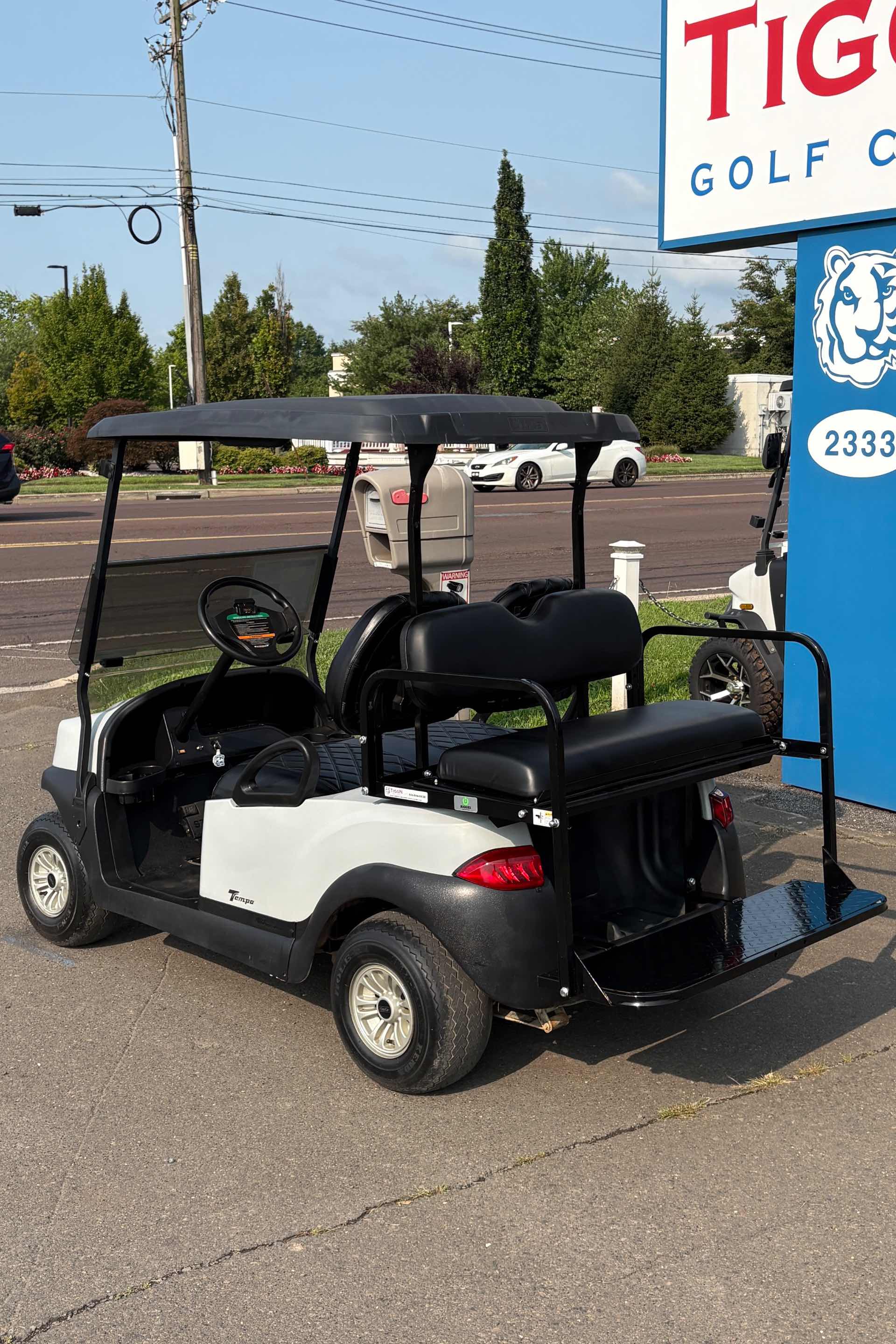 2020 Club Car Tempo Gray golf cart in Gray — photo 3 of 4, Ocean View, NJ