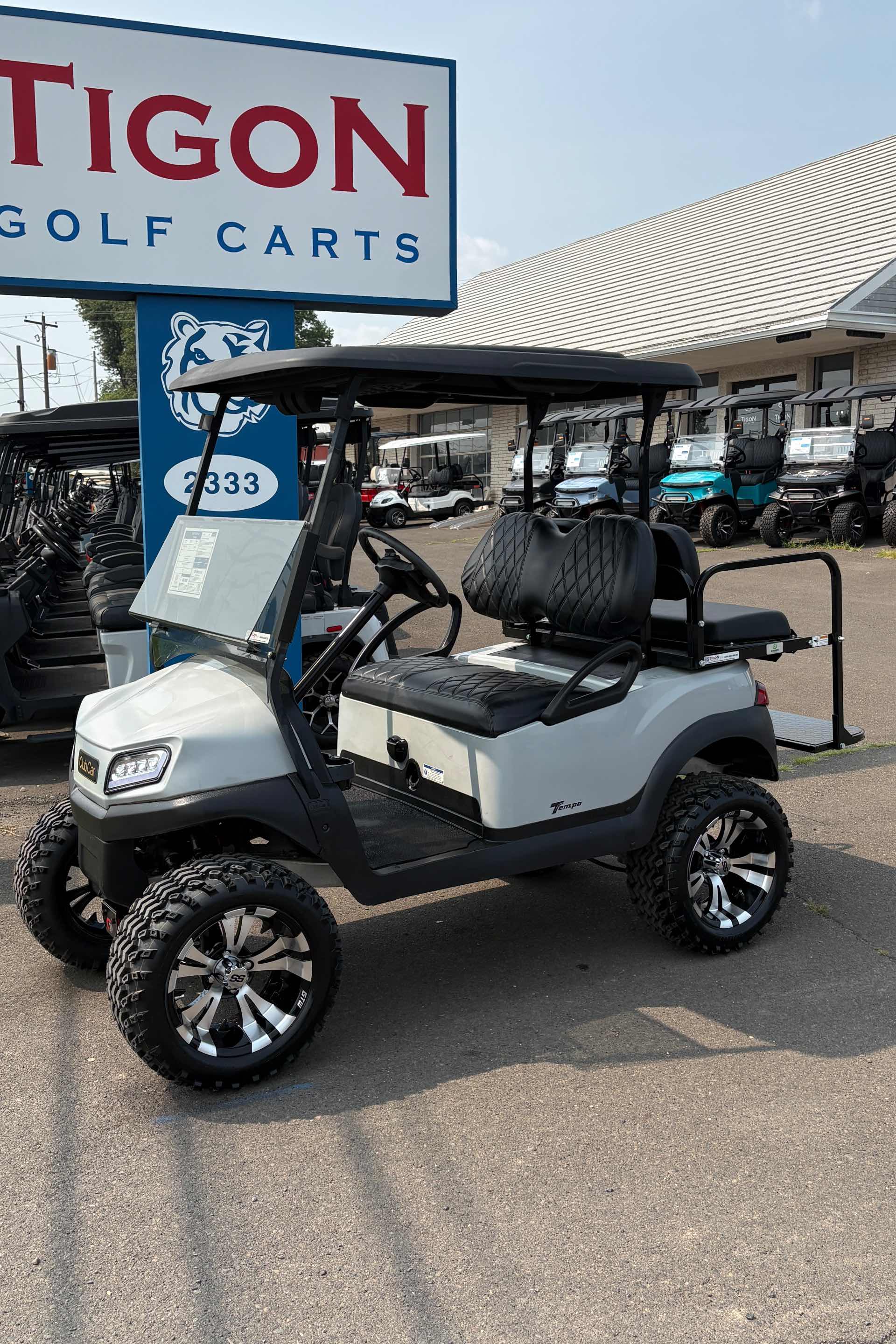 2020 Club Car Tempo Gray golf cart for sale in Rio Grande, NJ — July 4th Golf Cart Sales Event
