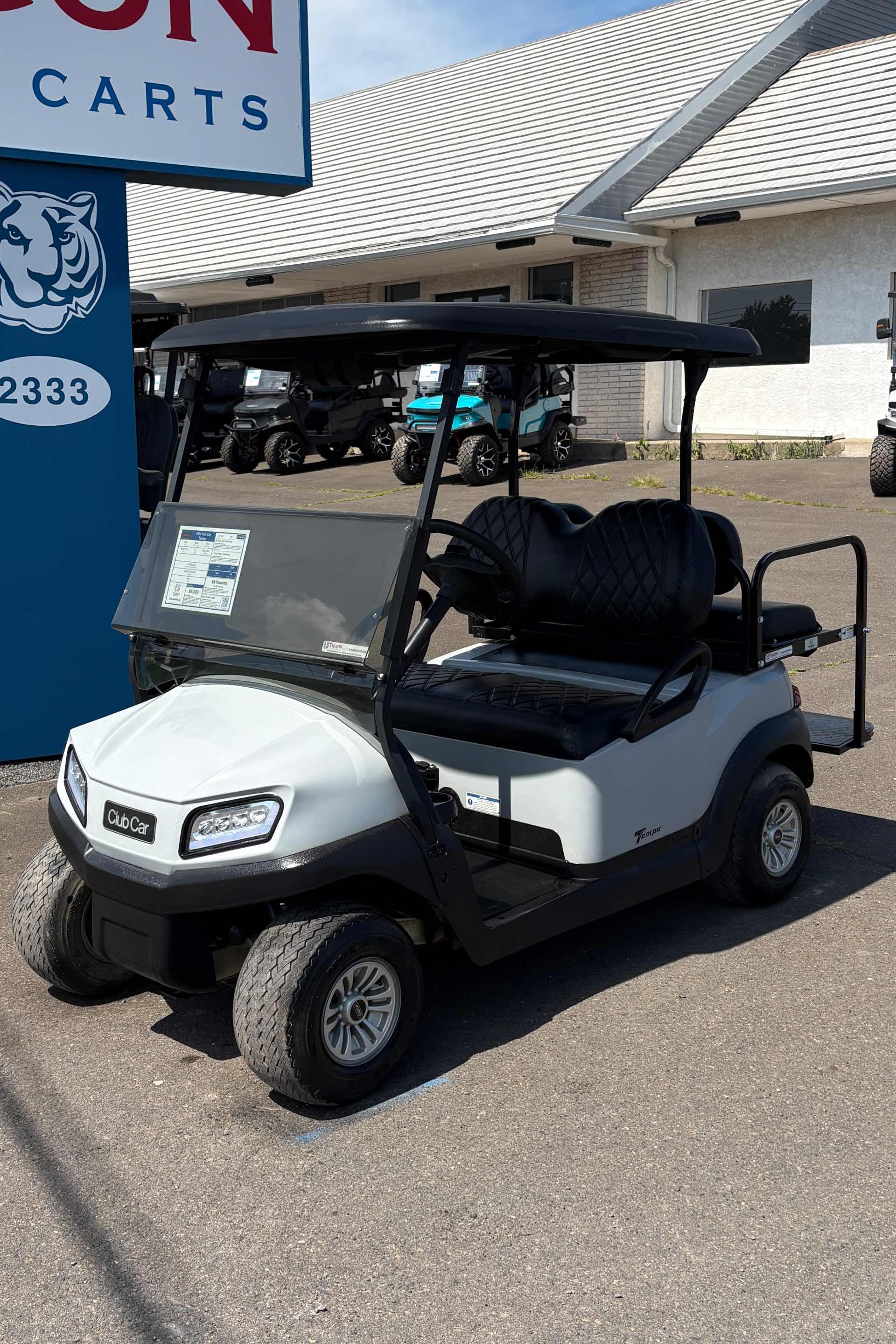2020 Club Car Tempo Gray golf cart for sale in Ocean View, NJ — July 4th Golf Cart Sales Event