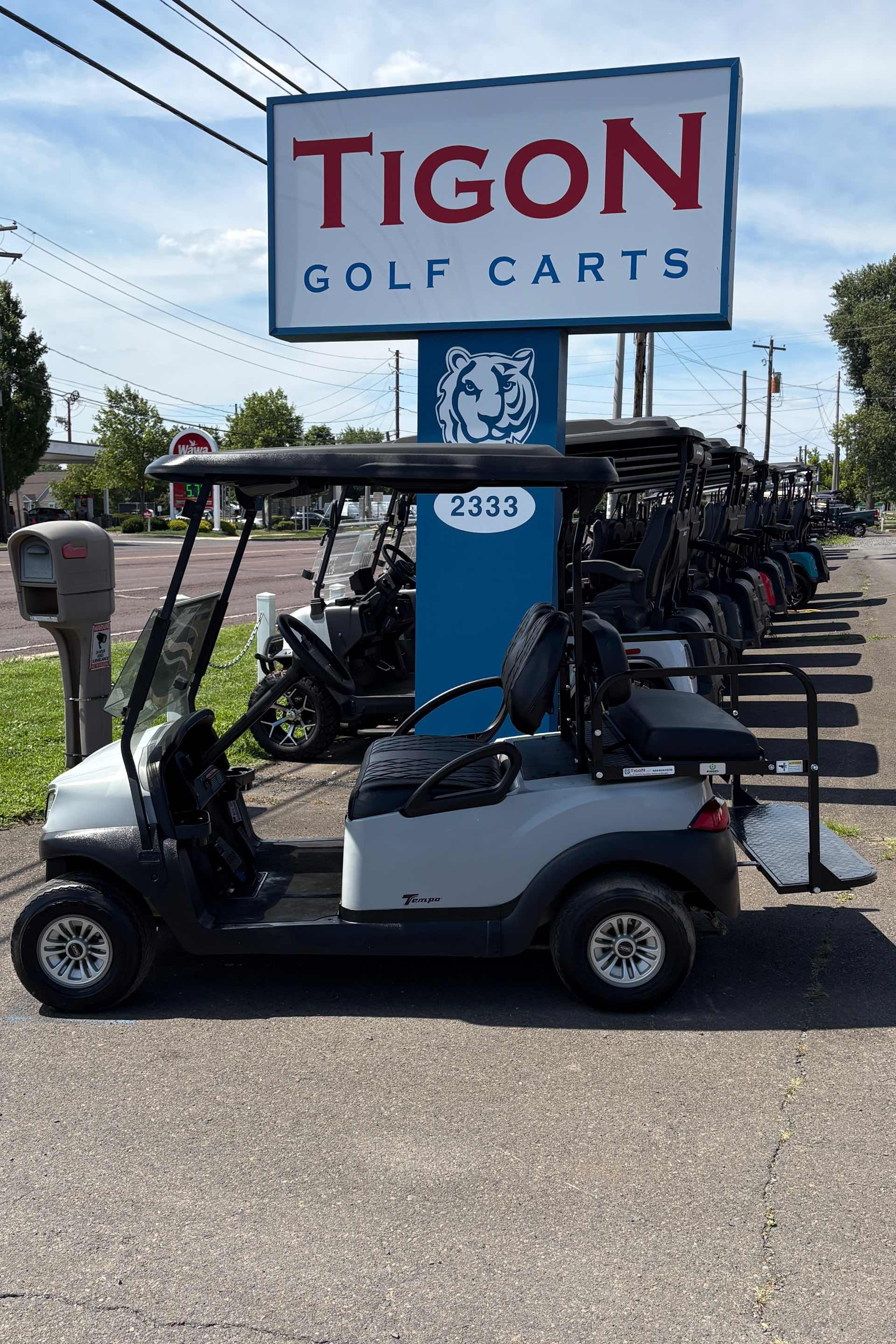 2020 Club Car Tempo Gray golf cart in Gray — photo 2 of 4, Ocean View, NJ