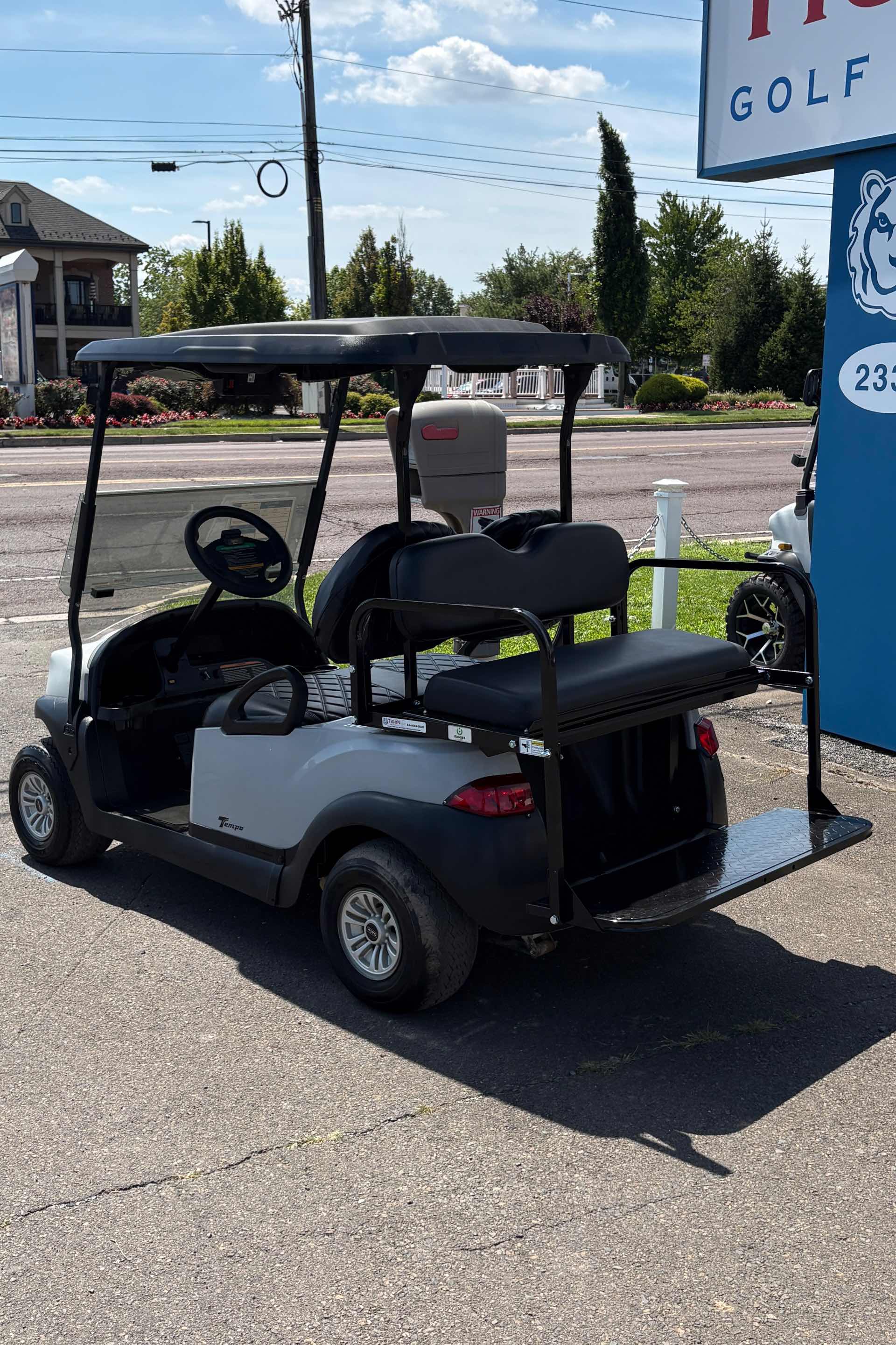 2020 Club Car Tempo Gray golf cart in Gray — photo 3 of 4, Ocean View, NJ