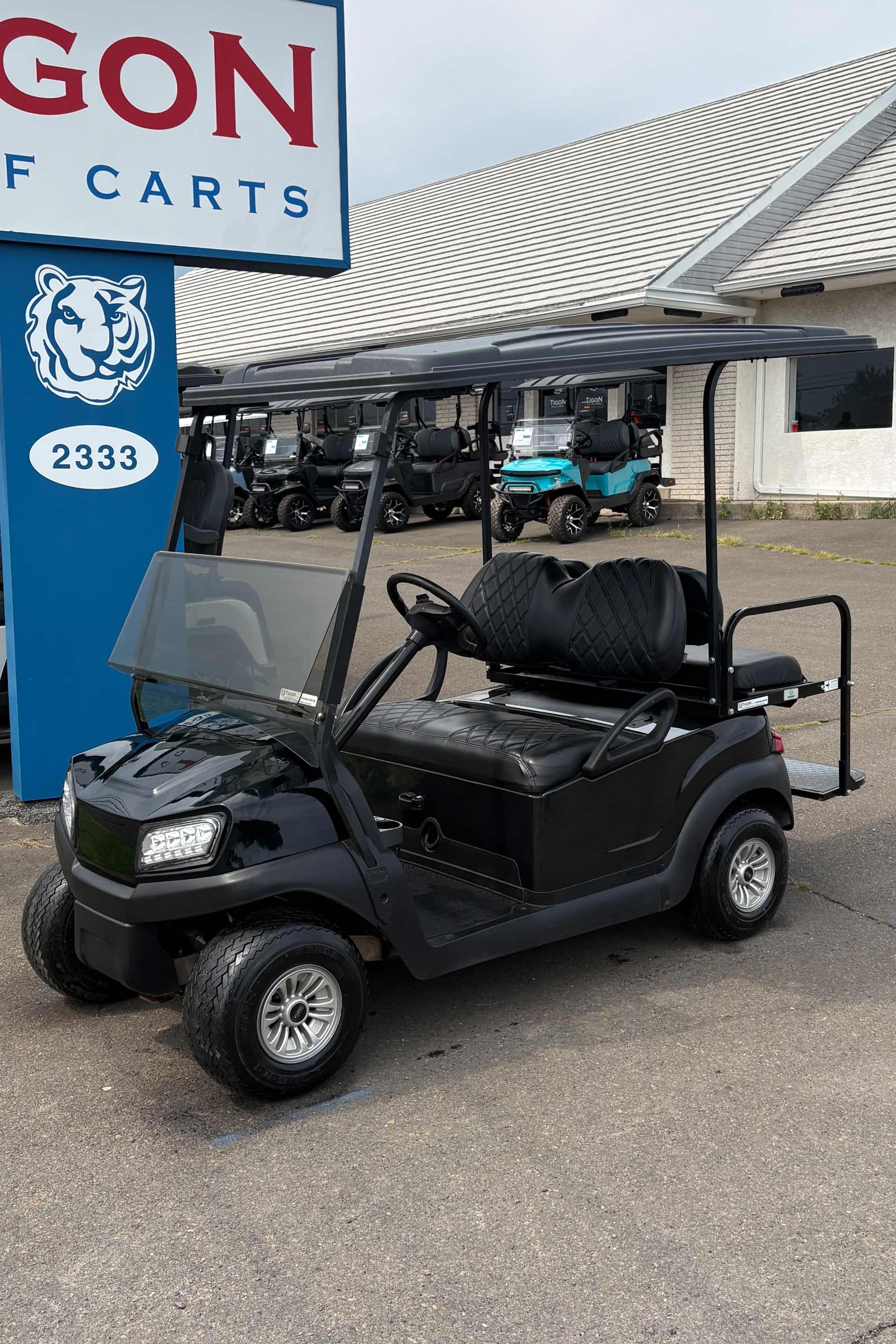 2018 Club Car Tempo Black golf cart for sale in Rio Grande, NJ — July 4th Golf Cart Sales Event