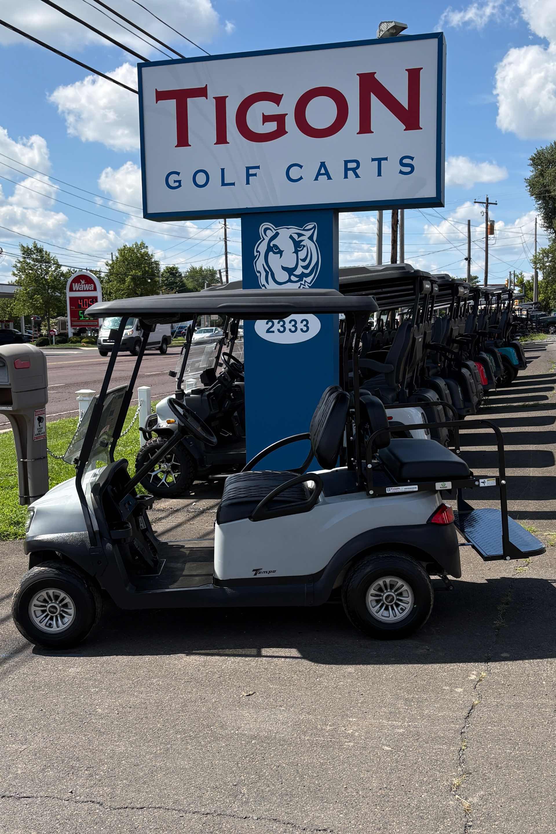 2020 Club Car Tempo Gray image 2