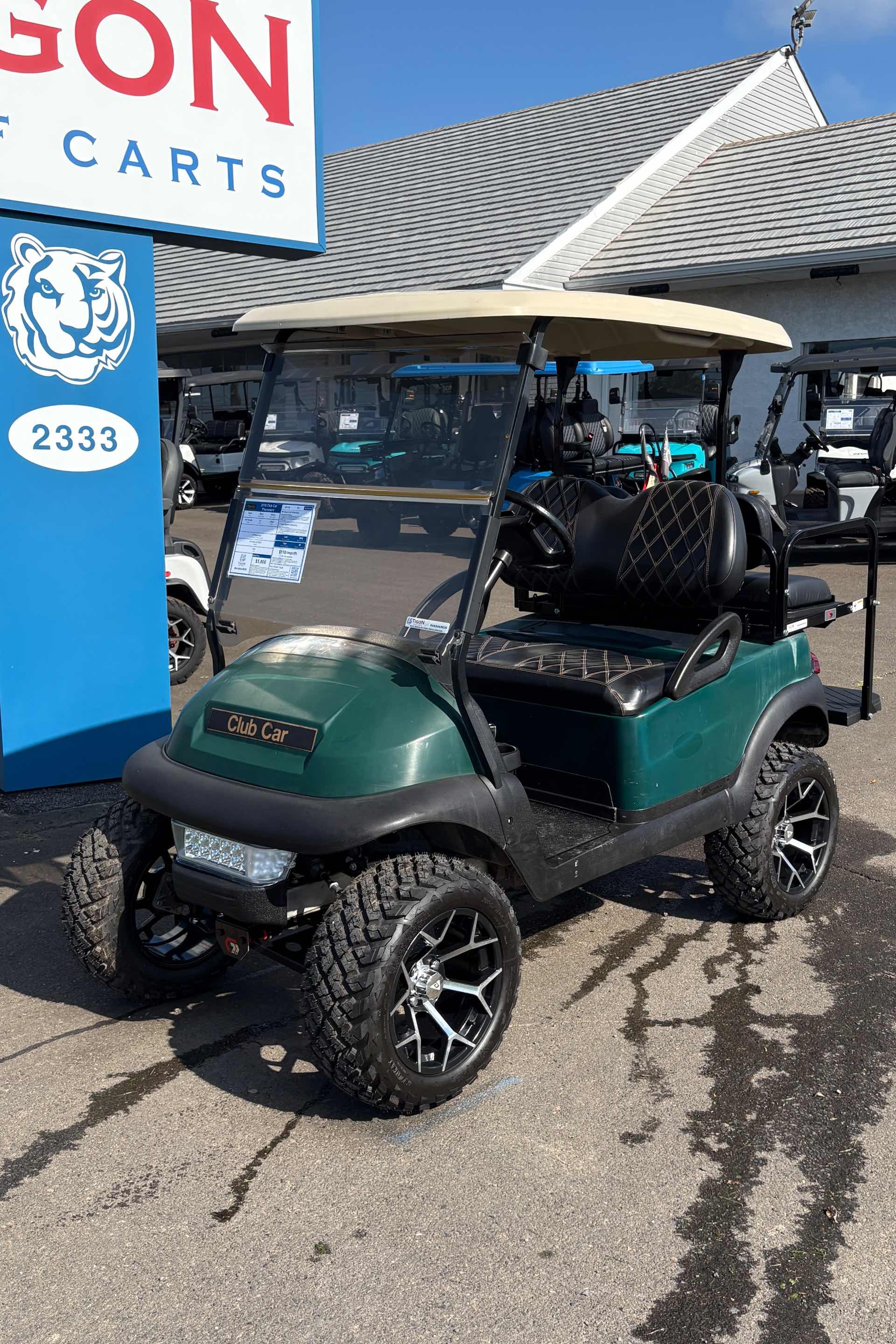 Used 2010 Club Car Precedent Golf Cart in Green for sale at TIGON Hatfield, PA