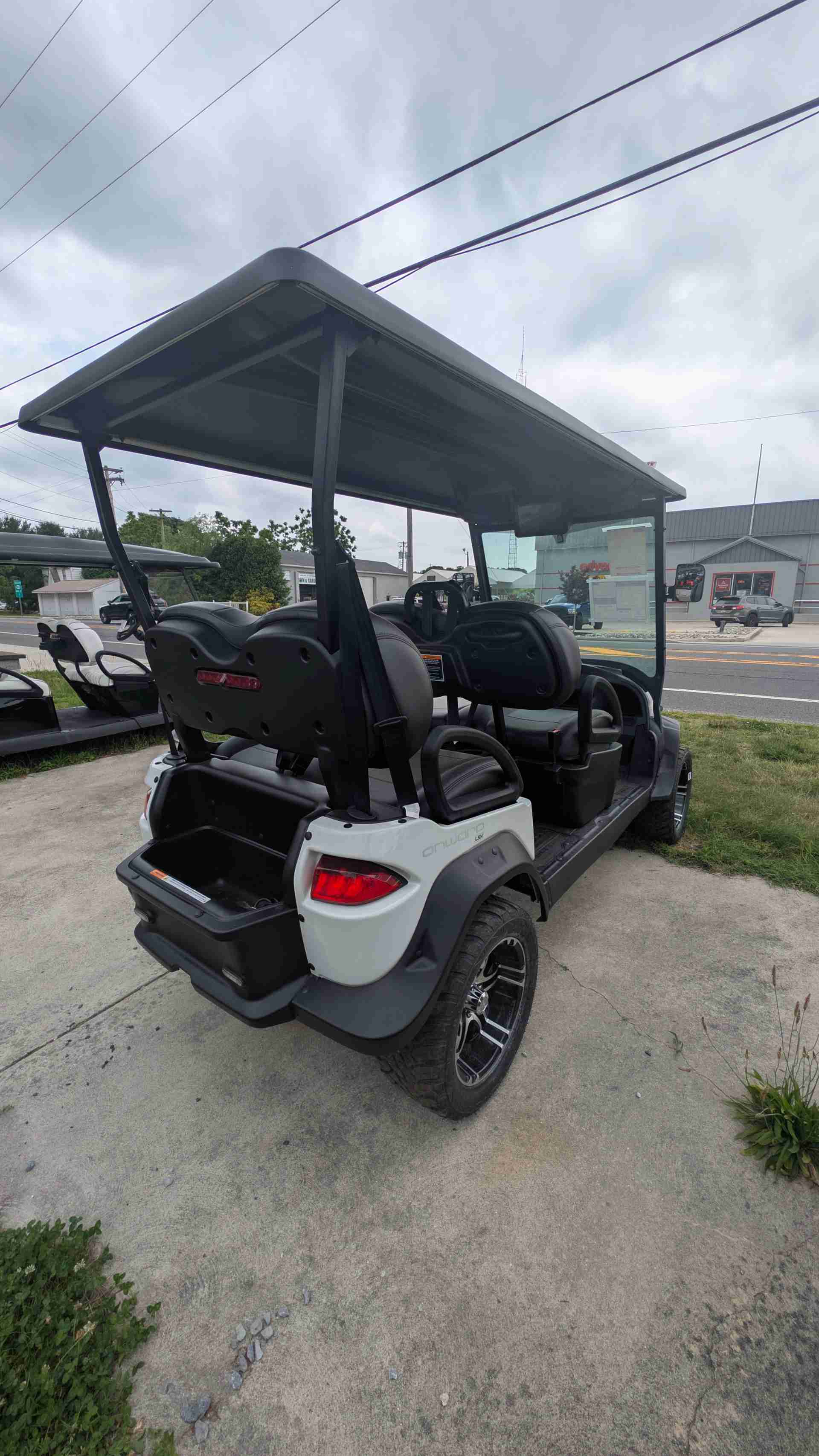 2027 Club Car Onward 4 Forward LSV Glacier White golf cart in Glacier White — photo 3 of 4, Ocean View, NJ