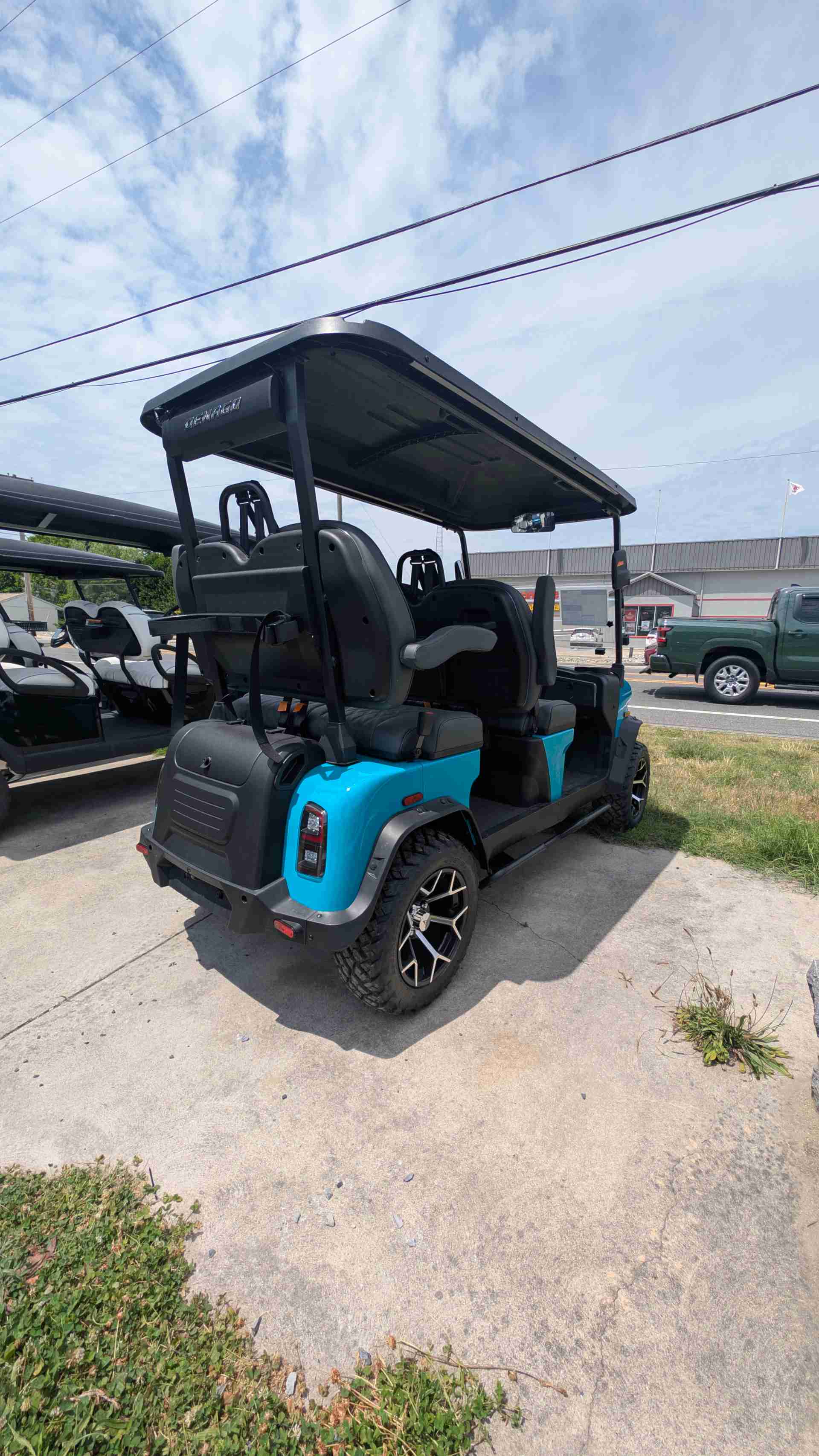 2026 Denago Rover XL Aqua golf cart in Aqua — photo 3 of 4, Ocean View, NJ