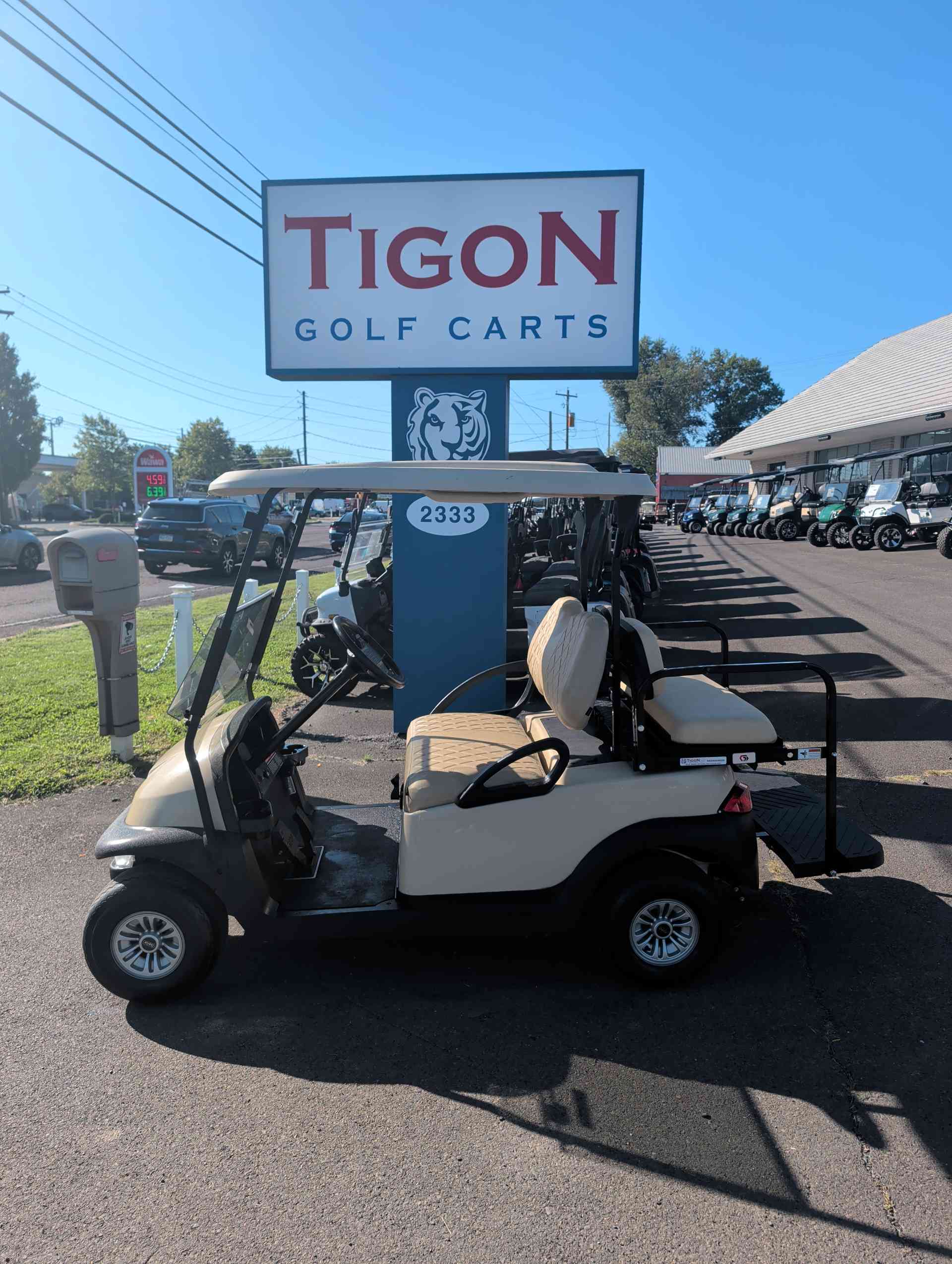 2018 Club Car Precedent Beige image 2